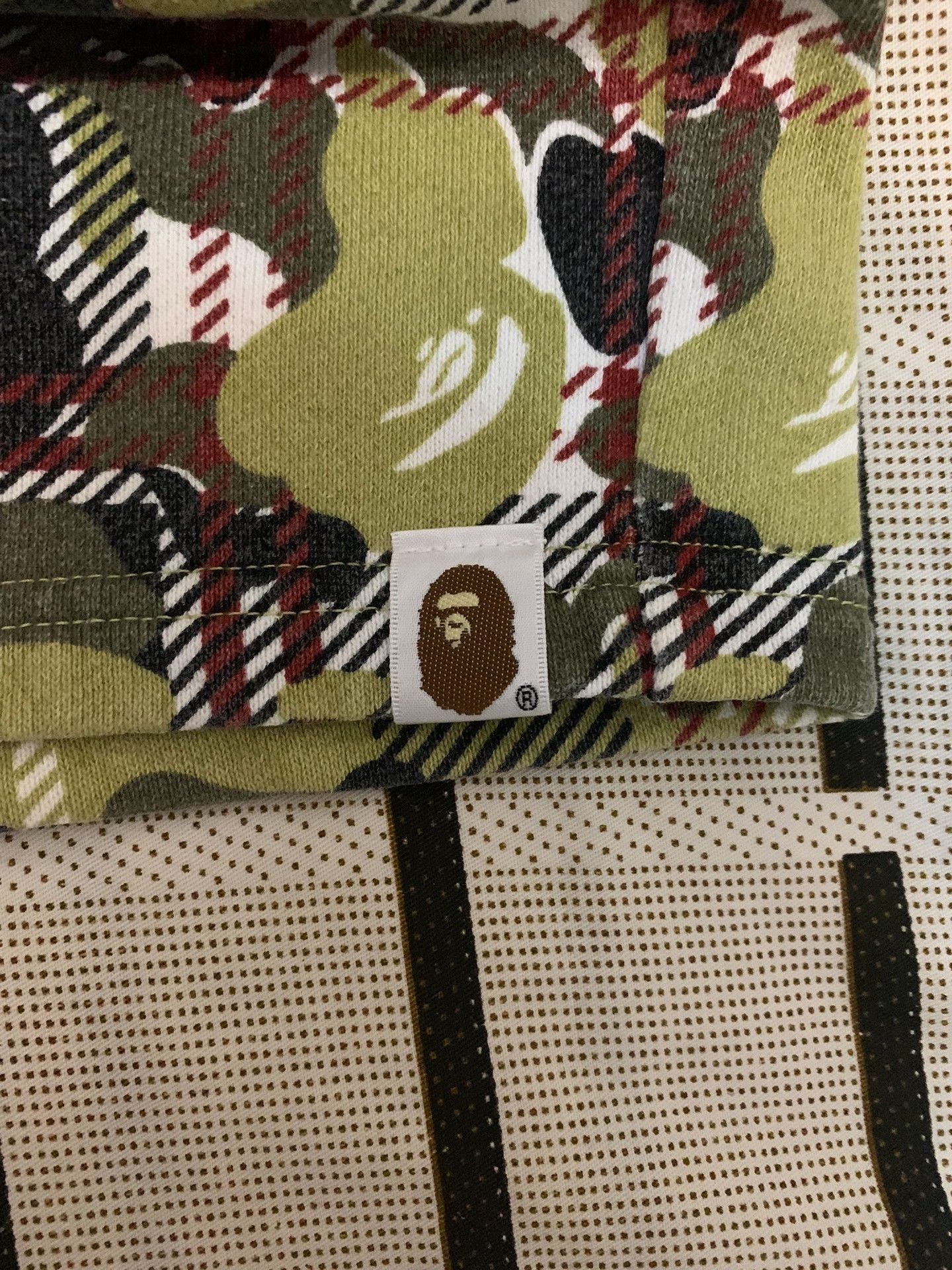 Bape Bape Camo Plaid Green Casual Pants L Men Size US 34 / EU 50 - 4 Thumbnail