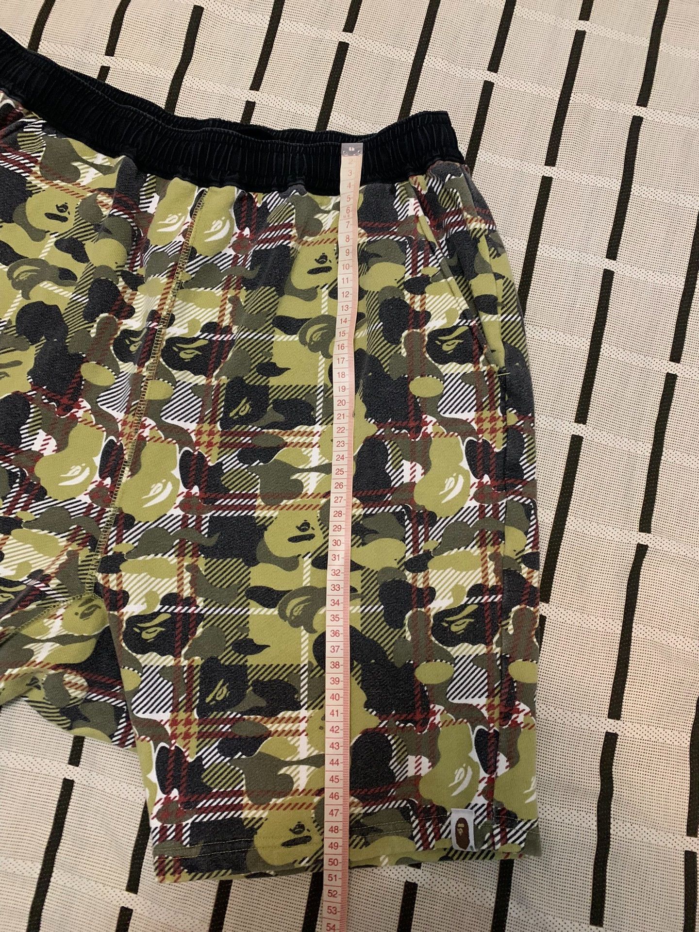 Bape Bape Camo Plaid Green Casual Pants L Men Size US 34 / EU 50 - 8 Thumbnail