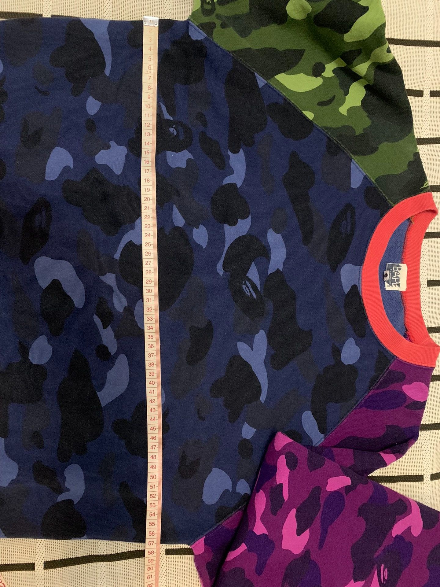 Bape Bape Retro Camo Multi Hoodie M Men Size US M / EU 48-50 / 2 - 8 Thumbnail