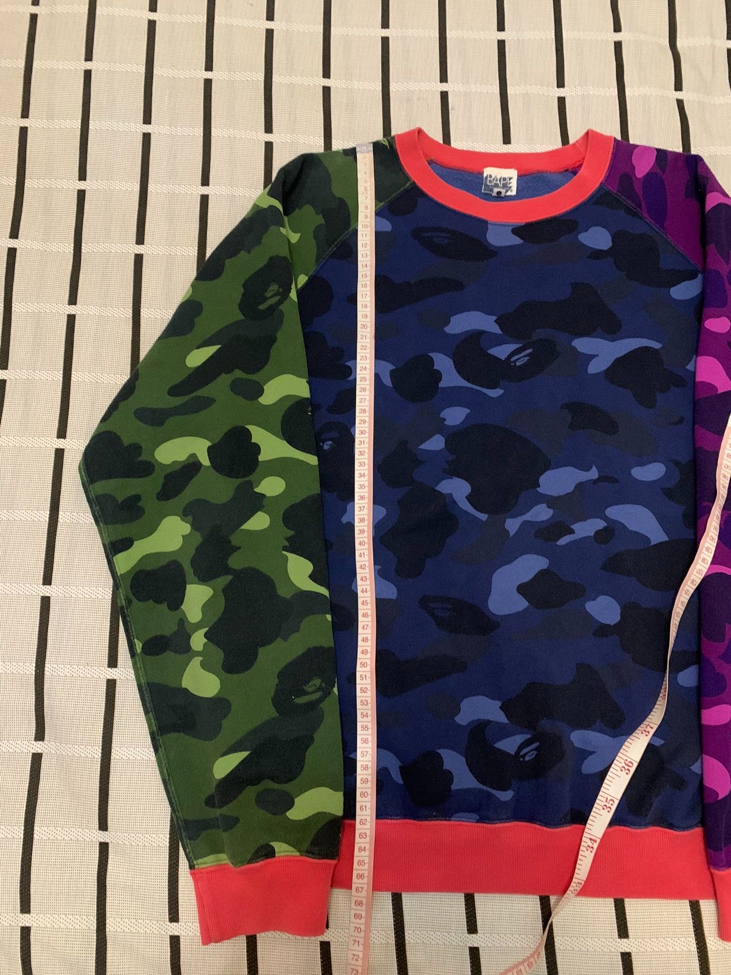 Bape Bape Retro Camo Multi Hoodie M Men Size US M / EU 48-50 / 2 - 7 Thumbnail