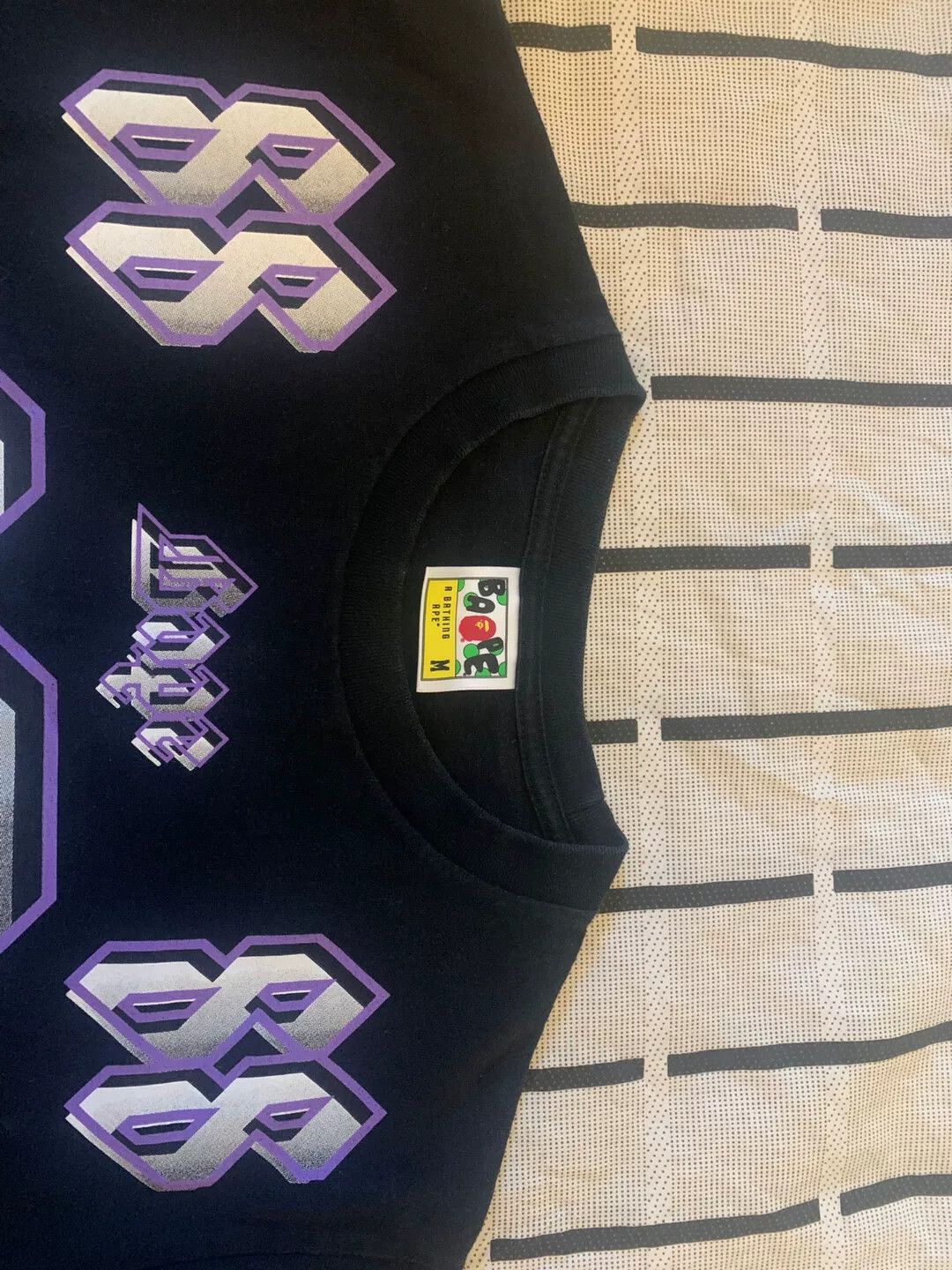 Bape Bape Ape Silver T-Shirt M Men Size US M / EU 48-50 / 2 - 4 Thumbnail