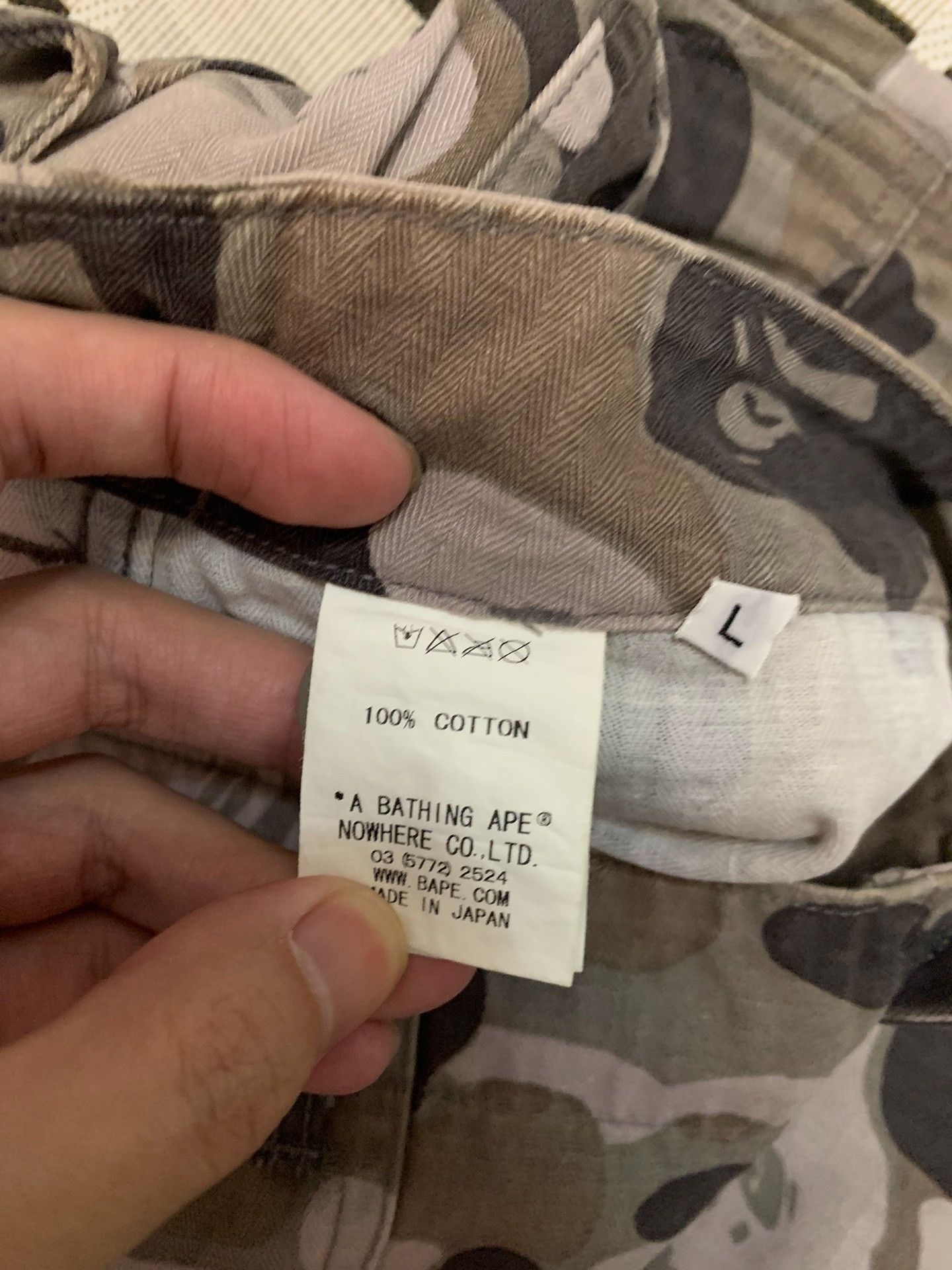 Bape Bape Camo Ape Gold Casual Pants L Men Size US 34 / EU 50 - 5 Thumbnail