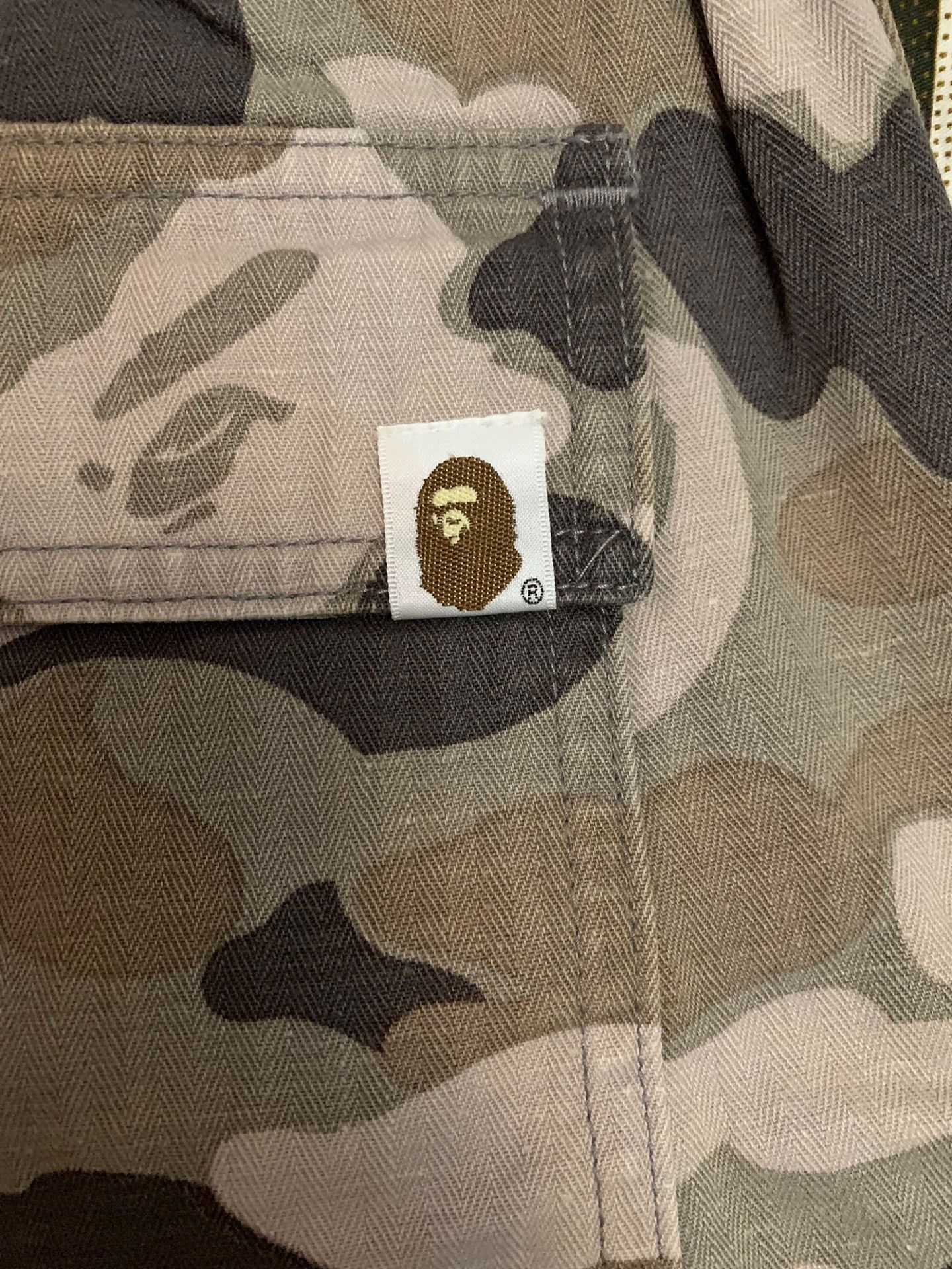 Bape Bape Camo Ape Gold Casual Pants L Men Size US 34 / EU 50 - 3 Thumbnail