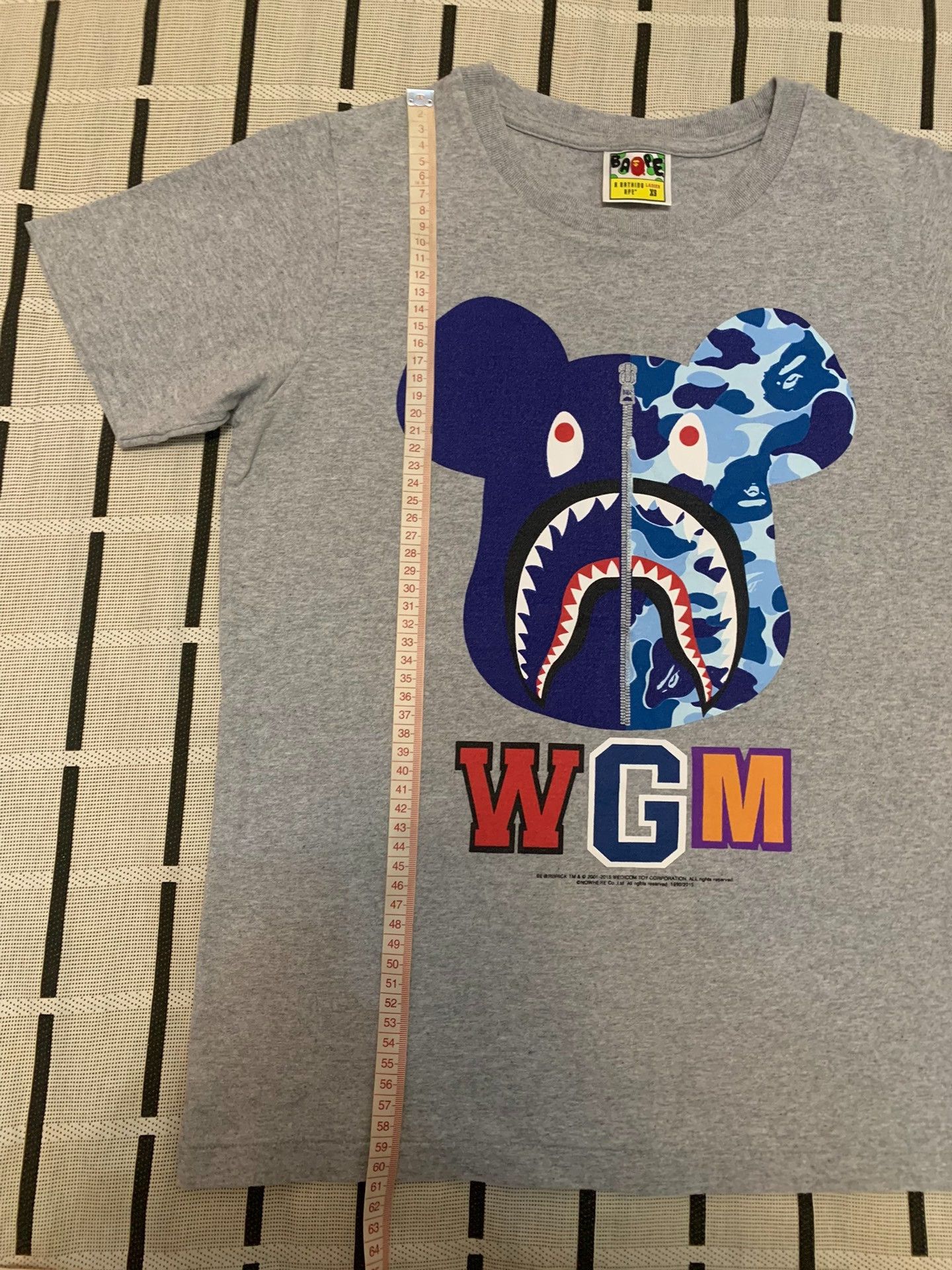 Bape Bape Camo Blue T-Shirt XS Women Size XS / US 0-2 / IT 36-38 - 7 Thumbnail