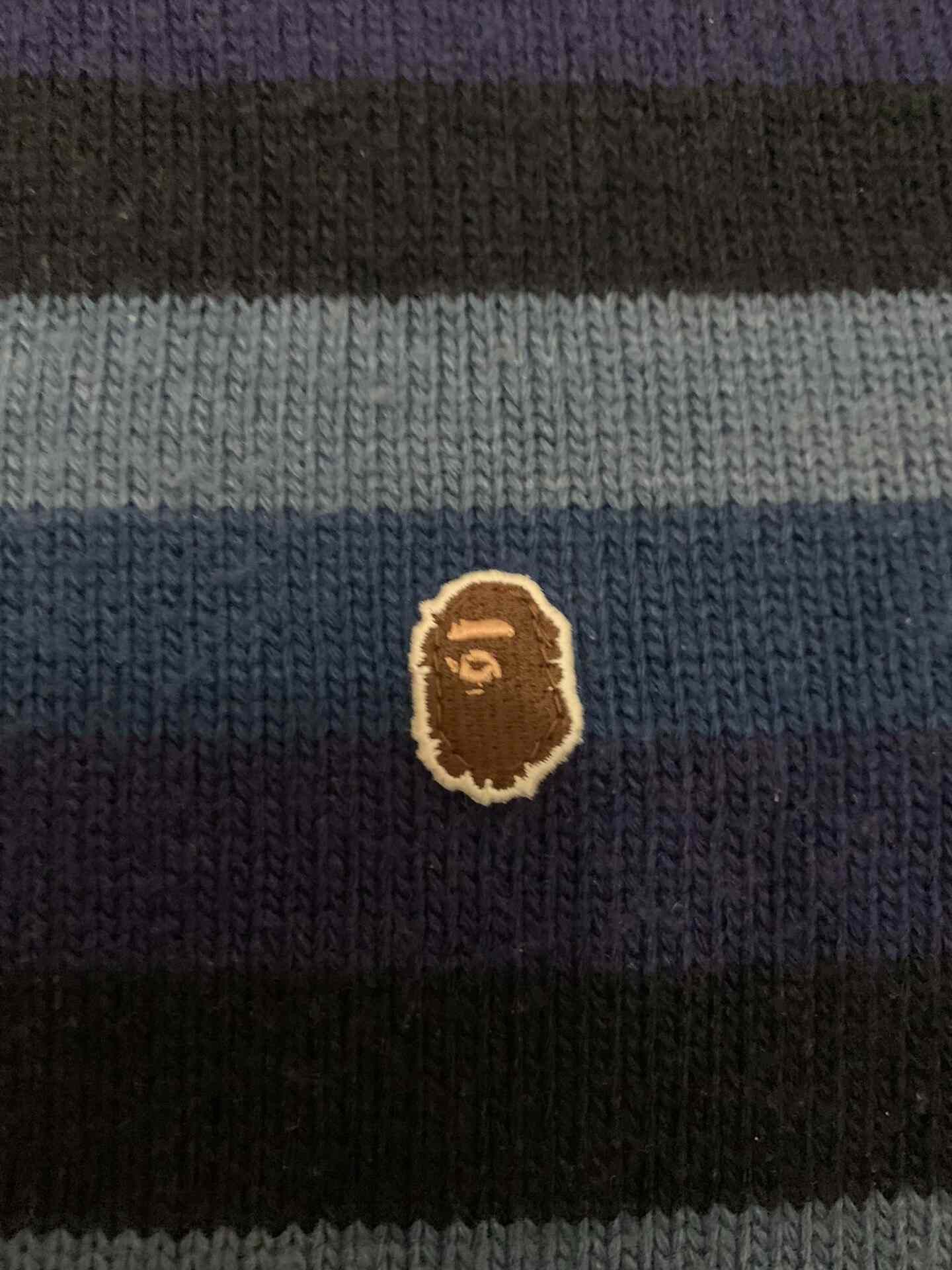 Bape Bape Retro Striped Sweater S Men Size US S / EU 44-46 / 1 - 4 Thumbnail