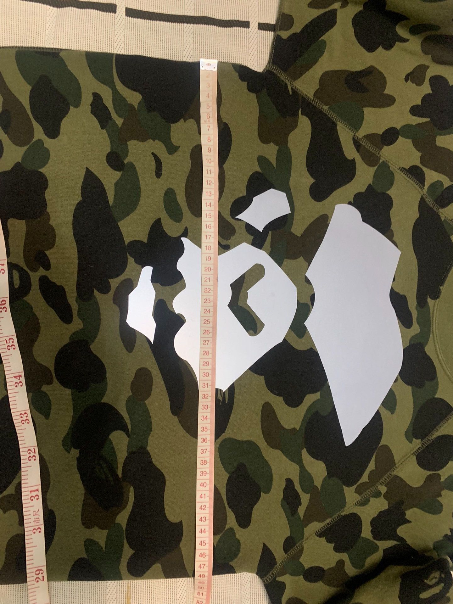 Bape Bape Camo Reflective Green Hoodie S Men Size US S / EU 44-46 / 1 - 9 Thumbnail
