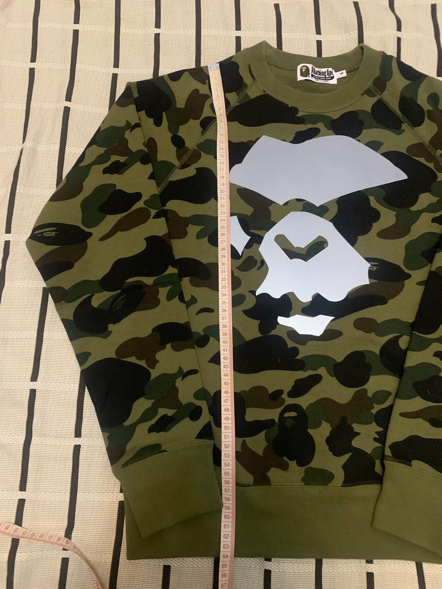 Bape Bape Camo Reflective Green Hoodie S Men Size US S / EU 44-46 / 1 - 8 Thumbnail