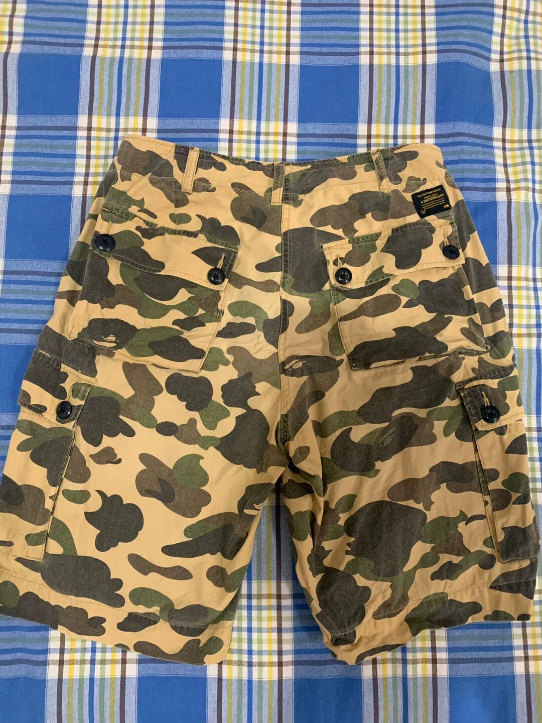 Bape Bape Camo Yellow Casual Pants S Men Size US 30 / EU 46 - 2 Thumbnail