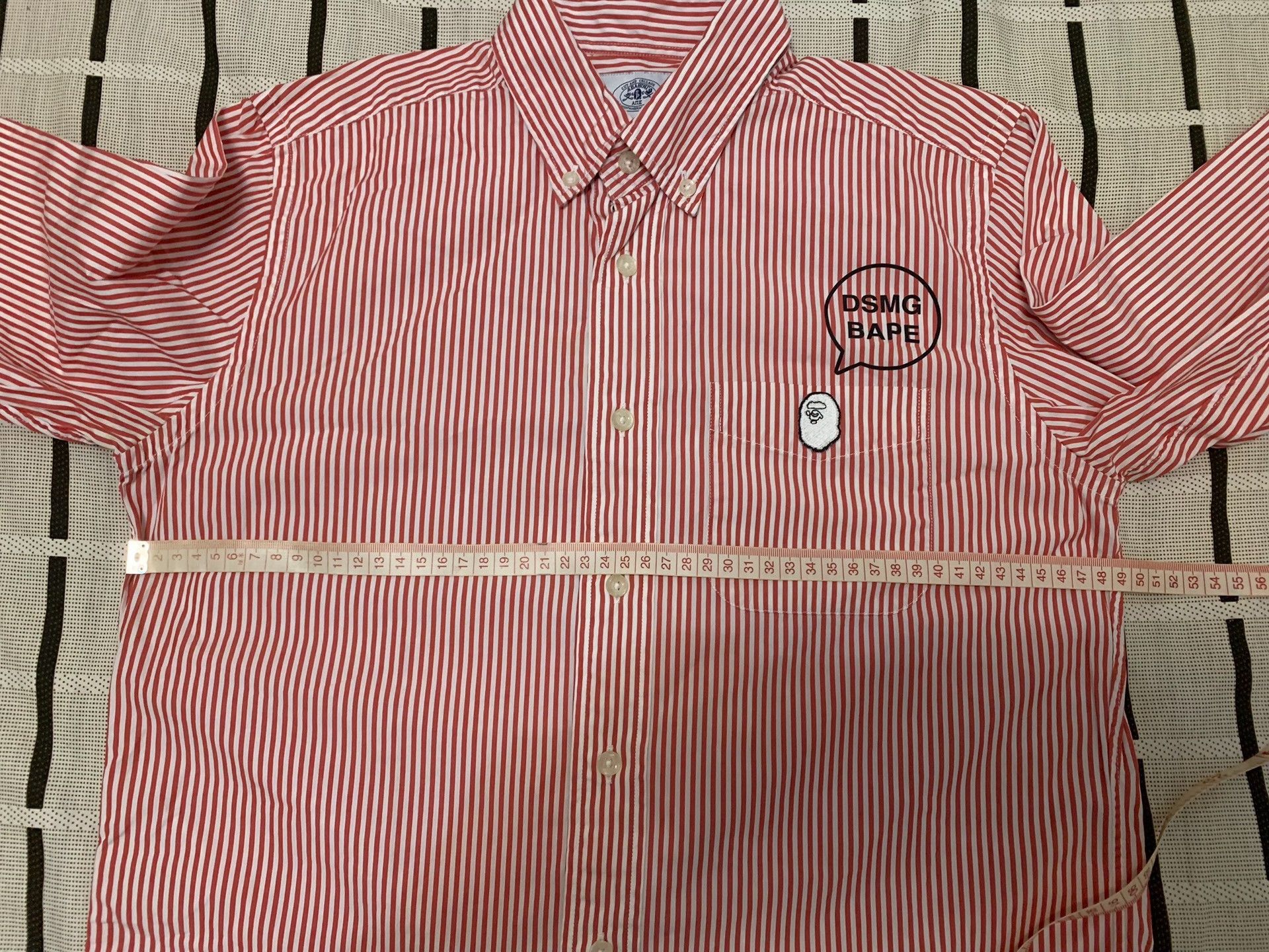 Bape Bape Collab Ape Head Pink Shirt S Men Size US S / EU 44-46 / 1 - 8 Thumbnail