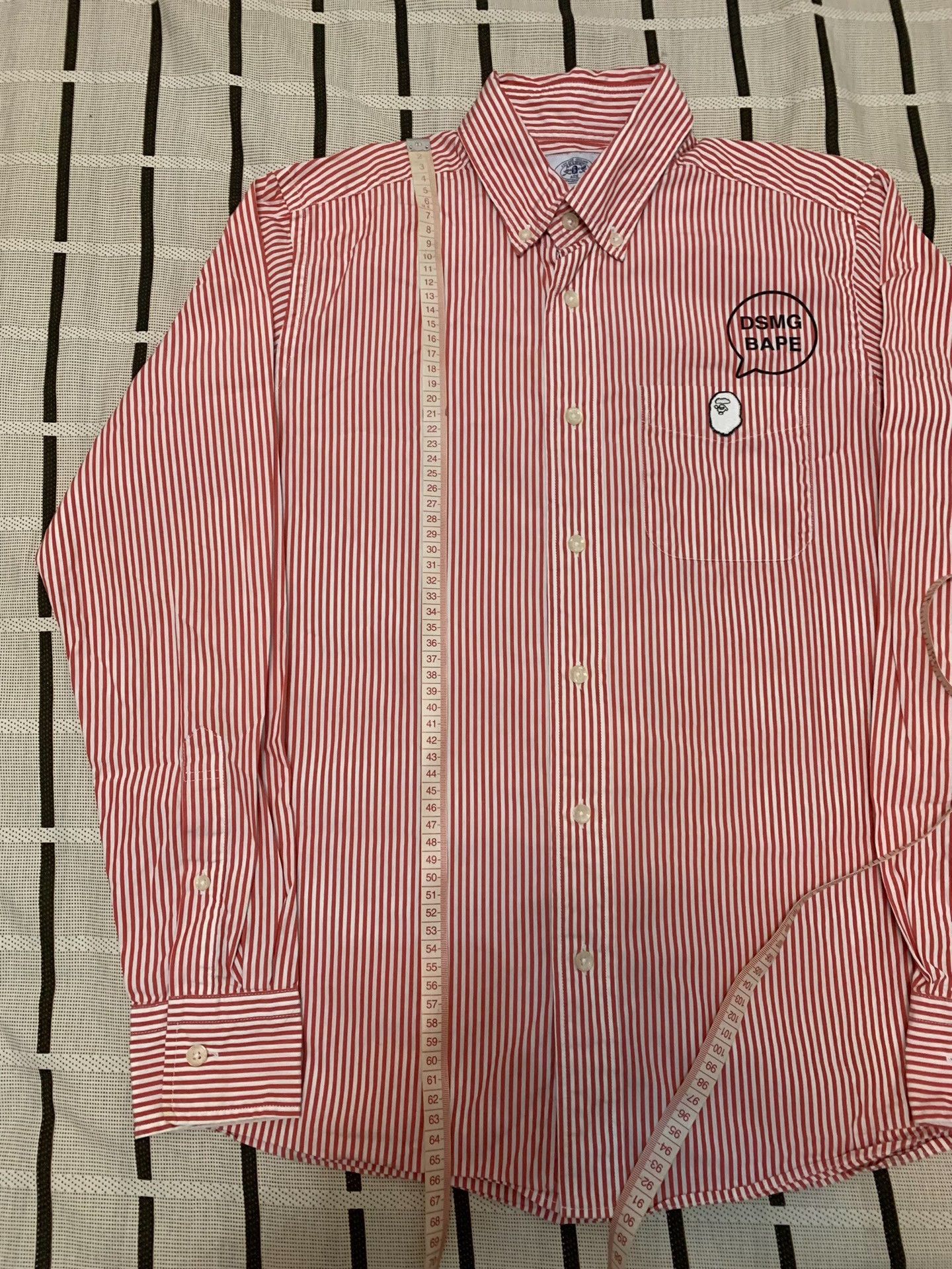Bape Bape Collab Ape Head Pink Shirt S Men Size US S / EU 44-46 / 1 - 7 Thumbnail