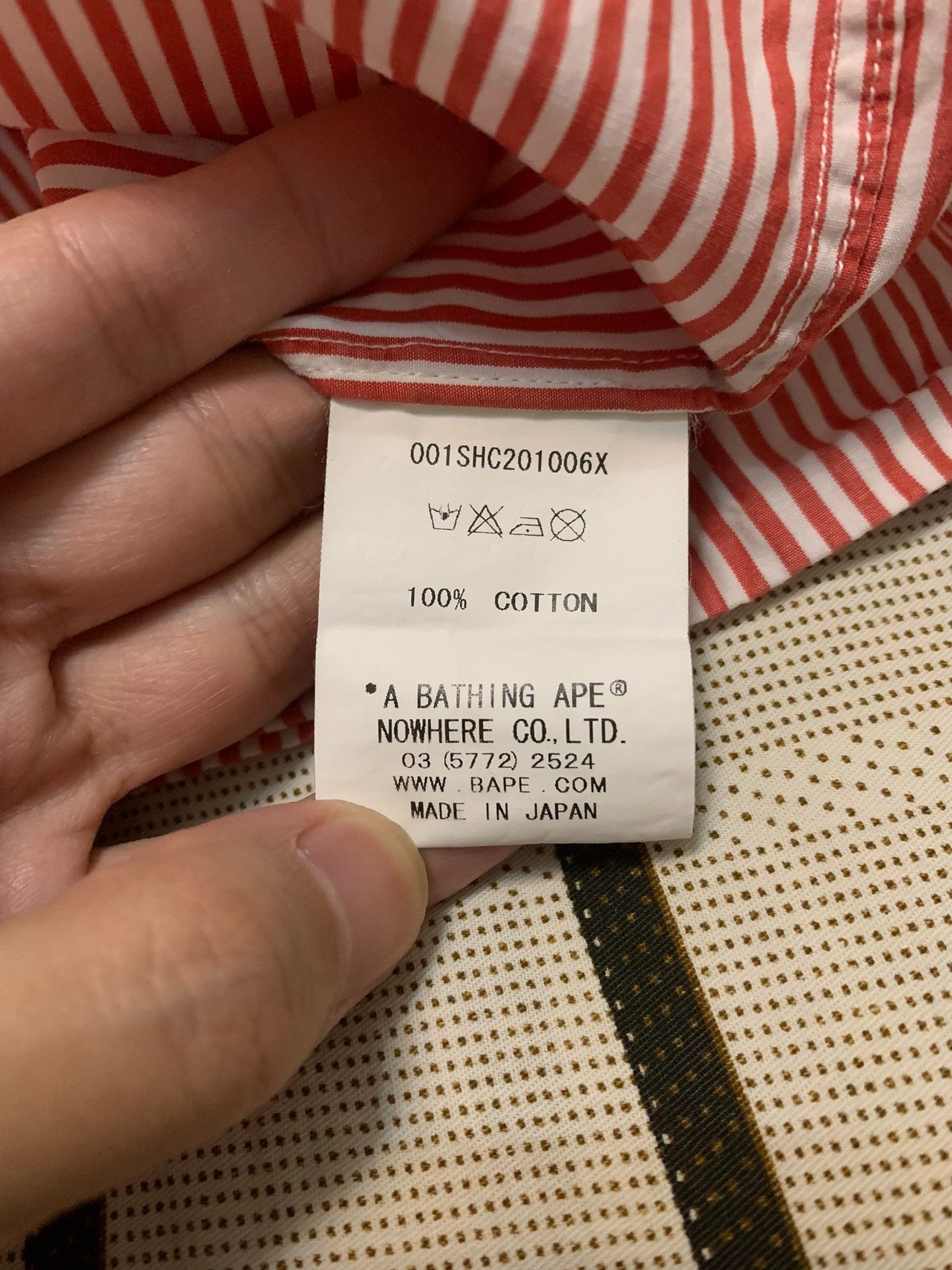 Bape Bape Collab Ape Head Pink Shirt S Men Size US S / EU 44-46 / 1 - 4 Thumbnail