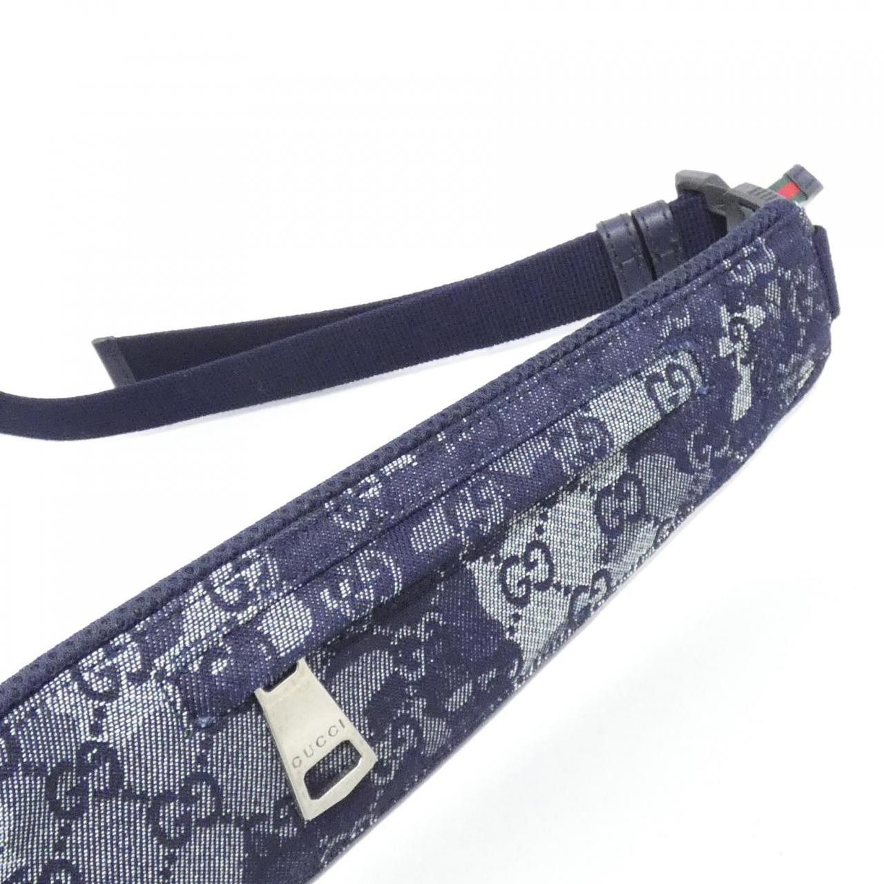 Gucci Gucci Gucci GG Denim Waist Bag Textile Belt Bag 851706 DUTY FREE for USA Size ONE SIZE - 5 Thumbnail