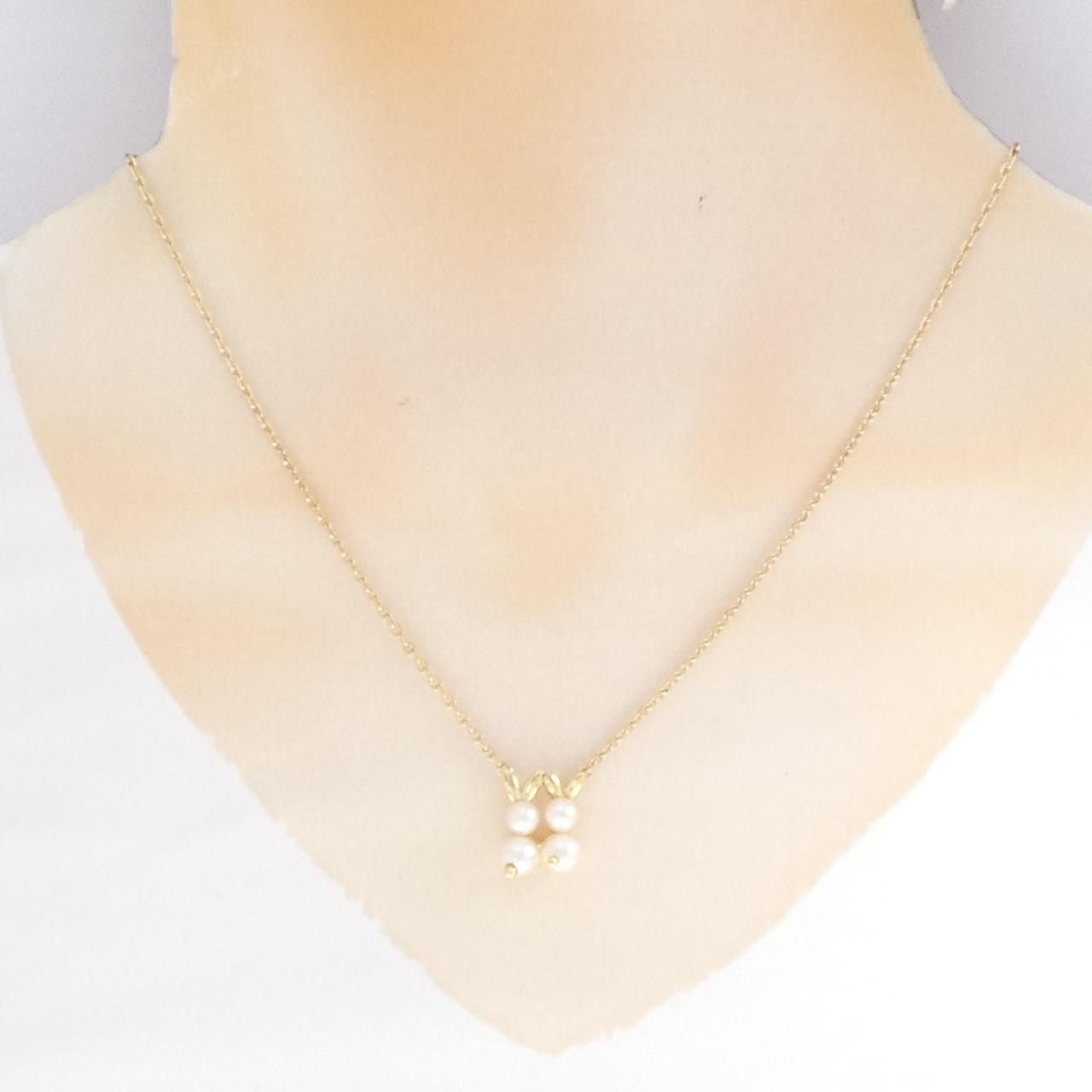 Van Cleef & Arpels Van Cleef & Arpels Van Cleef & Arpels Au750 Akoya Pearl Necklace Precious Metal Necklace VCGGE69935 DUTY FREE for USA Size ONE SIZE - 6 Thumbnail