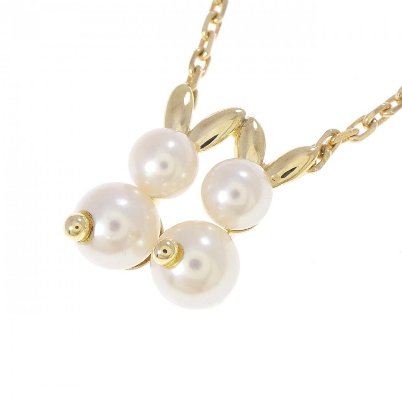 Van Cleef & Arpels Van Cleef & Arpels Van Cleef & Arpels Au750 Akoya Pearl Necklace Precious Metal Necklace VCGGE69935 DUTY FREE for USA Size ONE SIZE - 3 Thumbnail