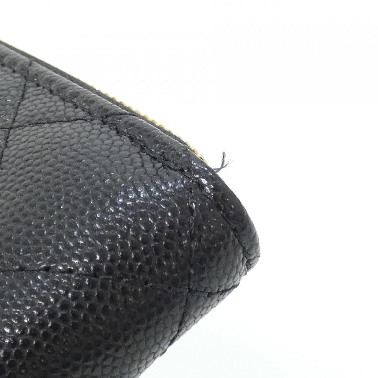 Chanel Chanel Chanel Caviar Skin Wallet Leather Short Wallet AP5082 DUTY FREE for USA Size ONE SIZE - 4 Thumbnail