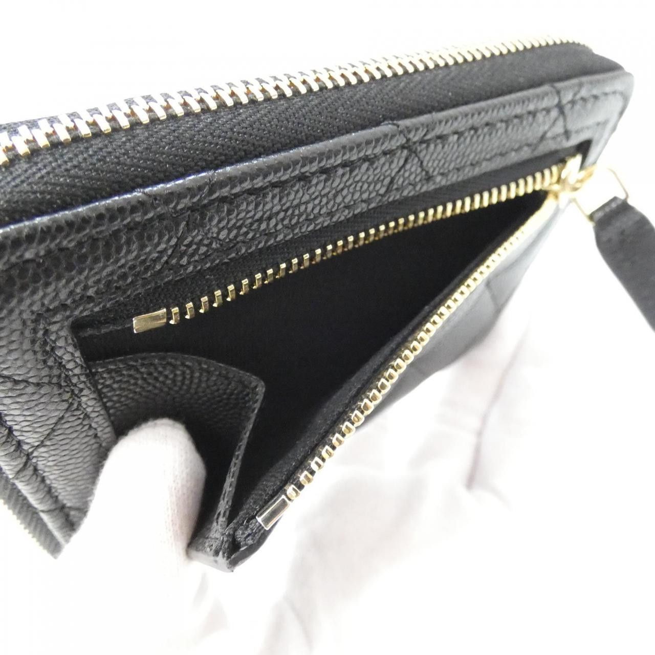 Chanel Chanel Chanel Caviar Skin Wallet Leather Short Wallet AP5082 DUTY FREE for USA Size ONE SIZE - 9 Thumbnail