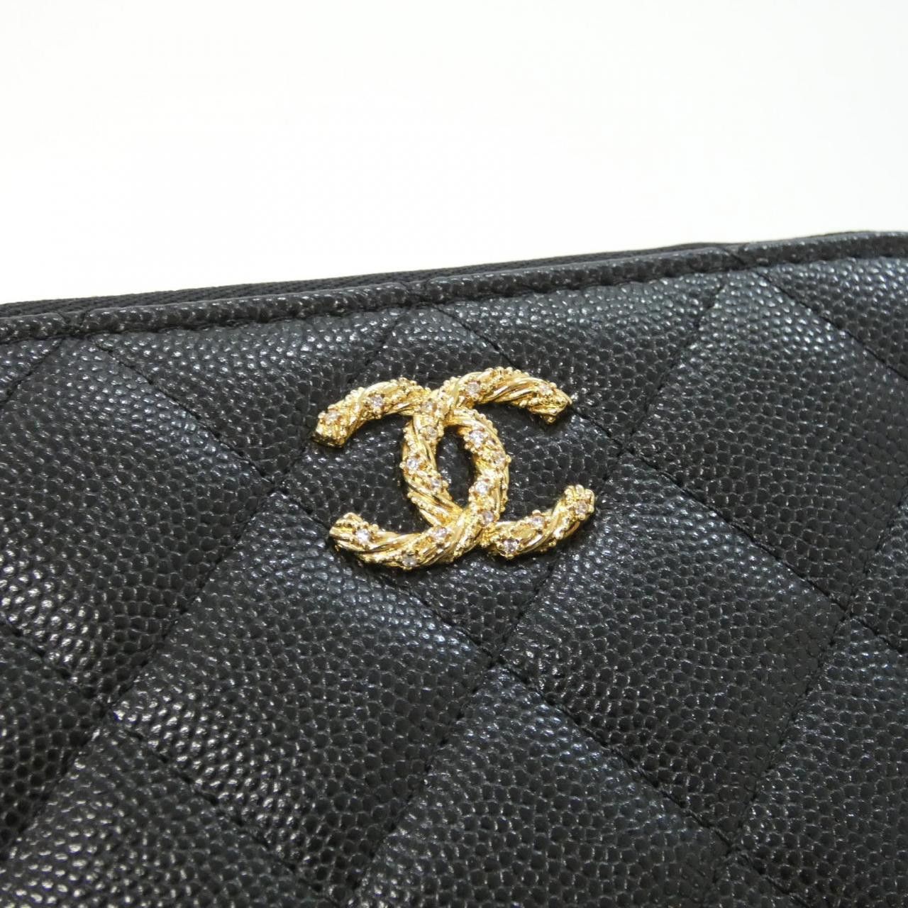 Chanel Chanel Chanel Caviar Skin Wallet Leather Short Wallet AP5082 DUTY FREE for USA Size ONE SIZE - 5 Thumbnail