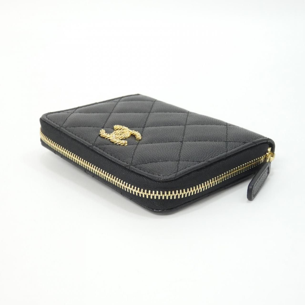 Chanel Chanel Chanel Caviar Skin Wallet Leather Short Wallet AP5082 DUTY FREE for USA Size ONE SIZE - 3 Thumbnail