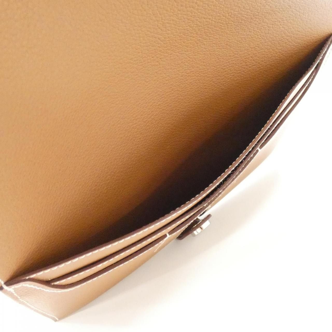 Hermes Hermes Hermes RMS Toutankhamon Evercolor Long Wallet Leather Long Wallet W DUTY FREE for USA Size ONE SIZE - 5 Thumbnail