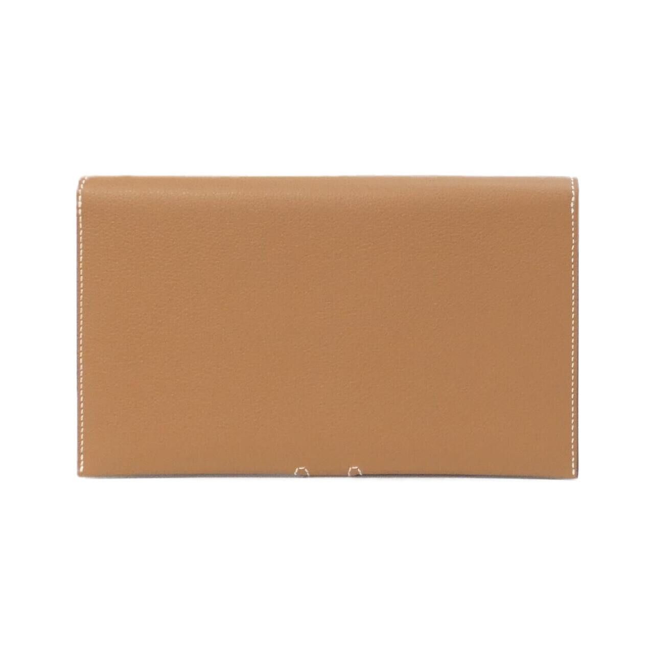 Hermes Hermes Hermes RMS Toutankhamon Evercolor Long Wallet Leather Long Wallet W DUTY FREE for USA Size ONE SIZE - 2 Thumbnail