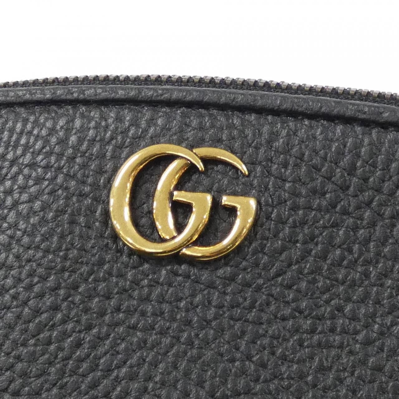 Gucci Gucci Gucci GG Marmont Leather Pouch Leather Other 772783AABXM DUTY FREE for USA Size ONE SIZE - 4 Thumbnail