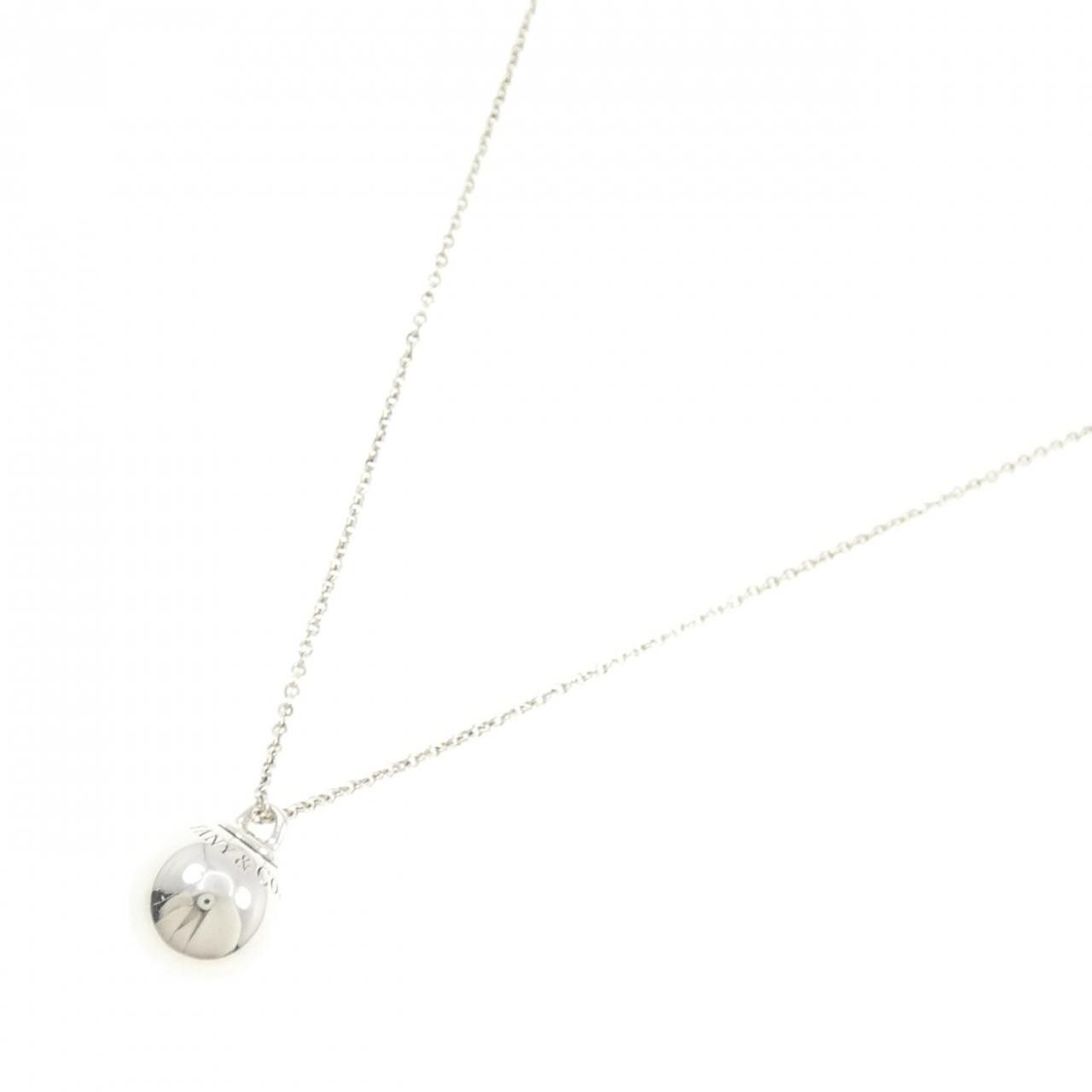 Tiffany & Co. Tiffany & Co. Tiffany Sterling Silver Ball Necklace Precious Metal Necklace 60014284 DUTY FREE for USA Size ONE SIZE - 2 Thumbnail