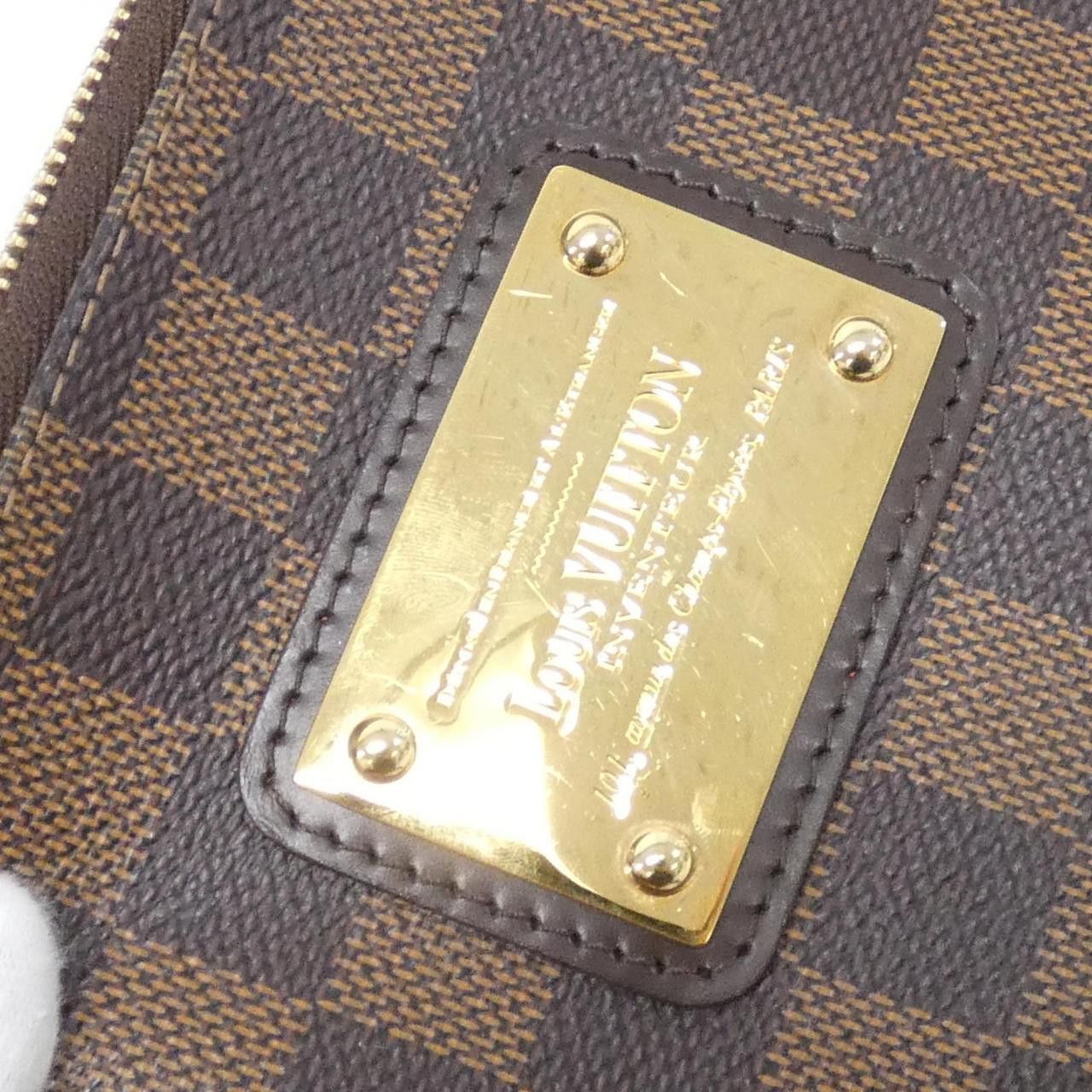Louis Vuitton Louis Vuitton Louis Vuitton Damier Eva Shoulder Bag Textile Shoulder Bag N55213 DUTY FREE for USA Size ONE SIZE - 7 Thumbnail