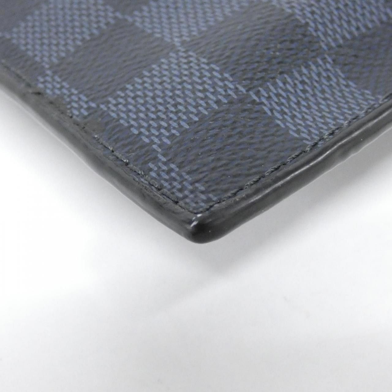 Louis Vuitton Louis Vuitton Louis Vuitton Damier Cobalt Portfolio Clutch Textile Clutch Bag N51101 DUTY FREE for USA Size ONE SIZE - 3 Thumbnail