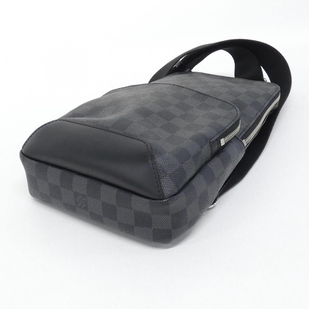 Louis Vuitton Louis Vuitton Louis Vuitton Avenue Sling Bag Damier Graphite Shoulder Bag Textile Shoulder Bag N41719 DUTY FREE for USA Size ONE SIZE - 3 Thumbnail