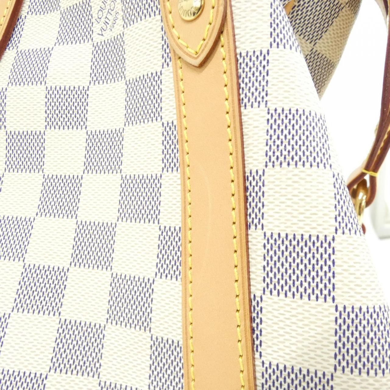 Louis Vuitton Louis Vuitton Louis Vuitton Stresa Damier Azur Coated Canvas Shoulder Bag Textile Shoulder Bag N42220 DUTY FREE for USA Size ONE SIZE - 6 Thumbnail