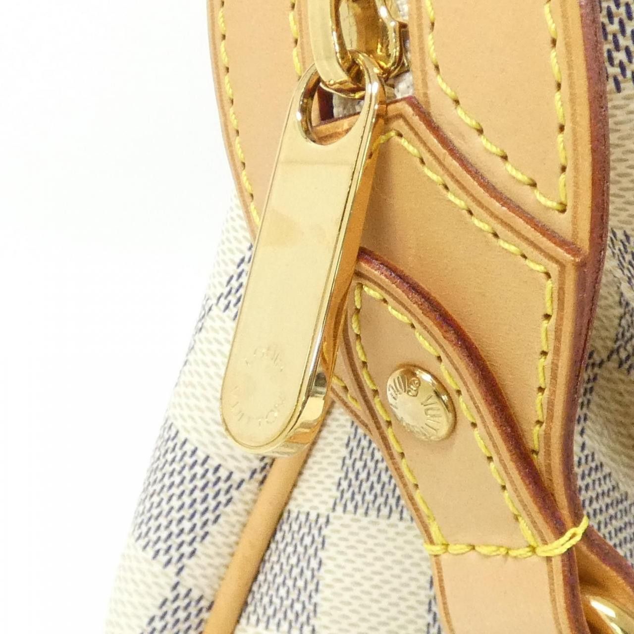 Louis Vuitton Louis Vuitton Louis Vuitton Stresa Damier Azur Coated Canvas Shoulder Bag Textile Shoulder Bag N42220 DUTY FREE for USA Size ONE SIZE - 5 Thumbnail