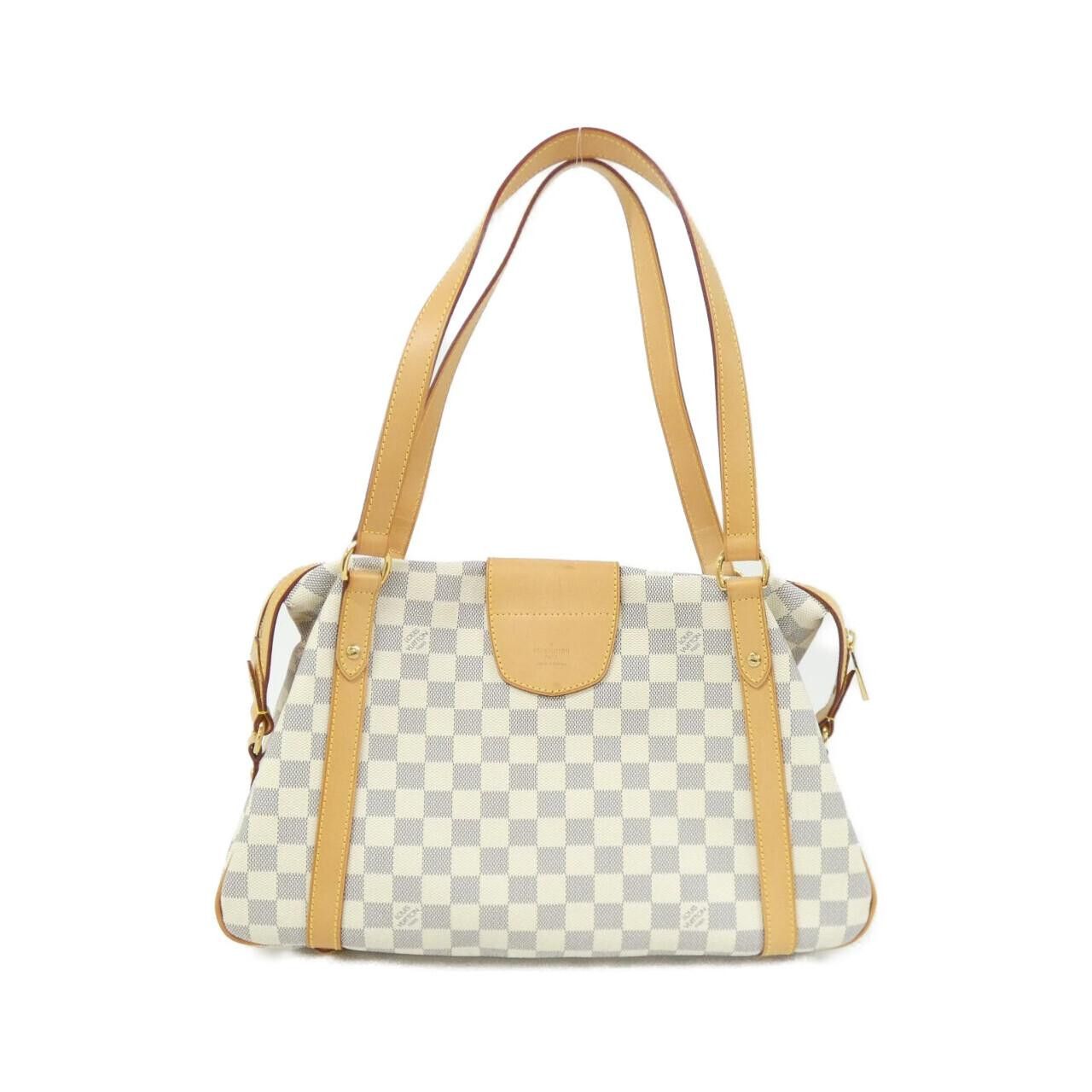 Louis Vuitton Louis Vuitton Louis Vuitton Stresa Damier Azur Coated Canvas Shoulder Bag Textile Shoulder Bag N42220 DUTY FREE for USA Size ONE SIZE - 2 Thumbnail
