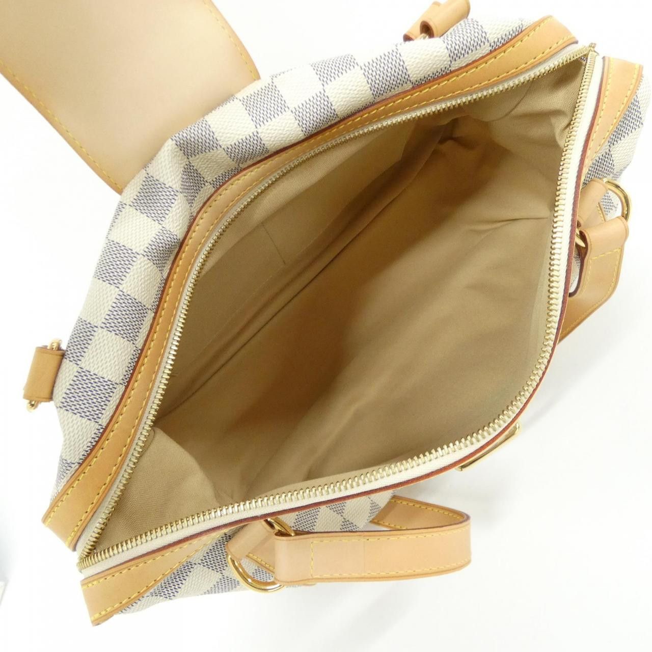 Louis Vuitton Louis Vuitton Louis Vuitton Stresa Damier Azur Coated Canvas Shoulder Bag Textile Shoulder Bag N42220 DUTY FREE for USA Size ONE SIZE - 10 Thumbnail