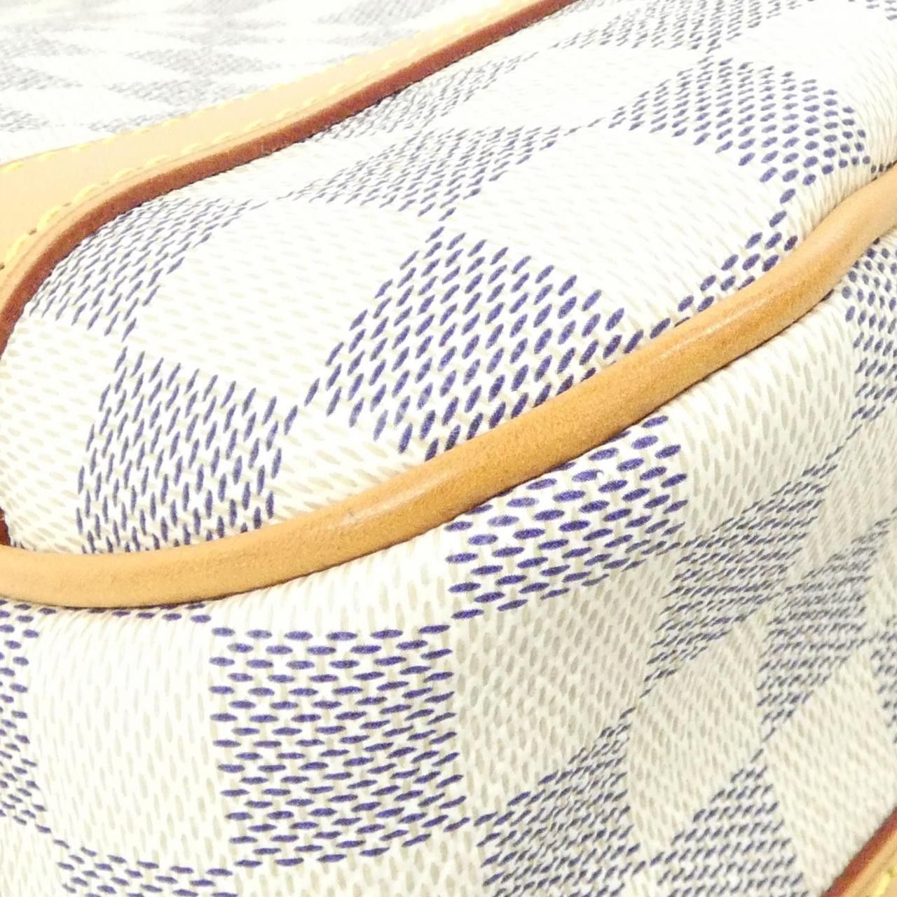 Louis Vuitton Louis Vuitton Louis Vuitton Stresa Damier Azur Coated Canvas Shoulder Bag Textile Shoulder Bag N42220 DUTY FREE for USA Size ONE SIZE - 3 Thumbnail