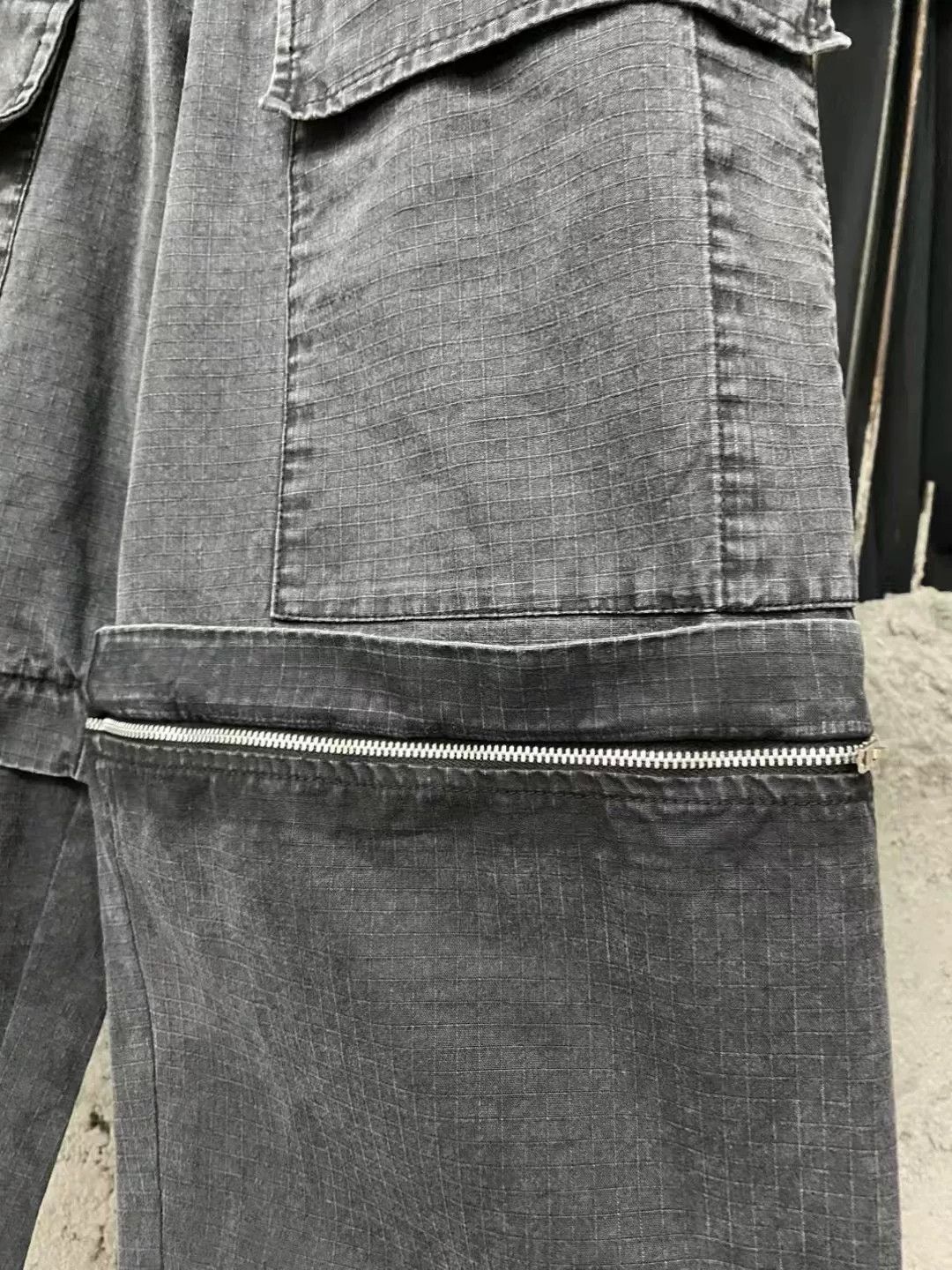 Acne Studios Acne Studios Black Denim Convertible Cargo Pants Size US 30 / EU 46 - 5 Thumbnail