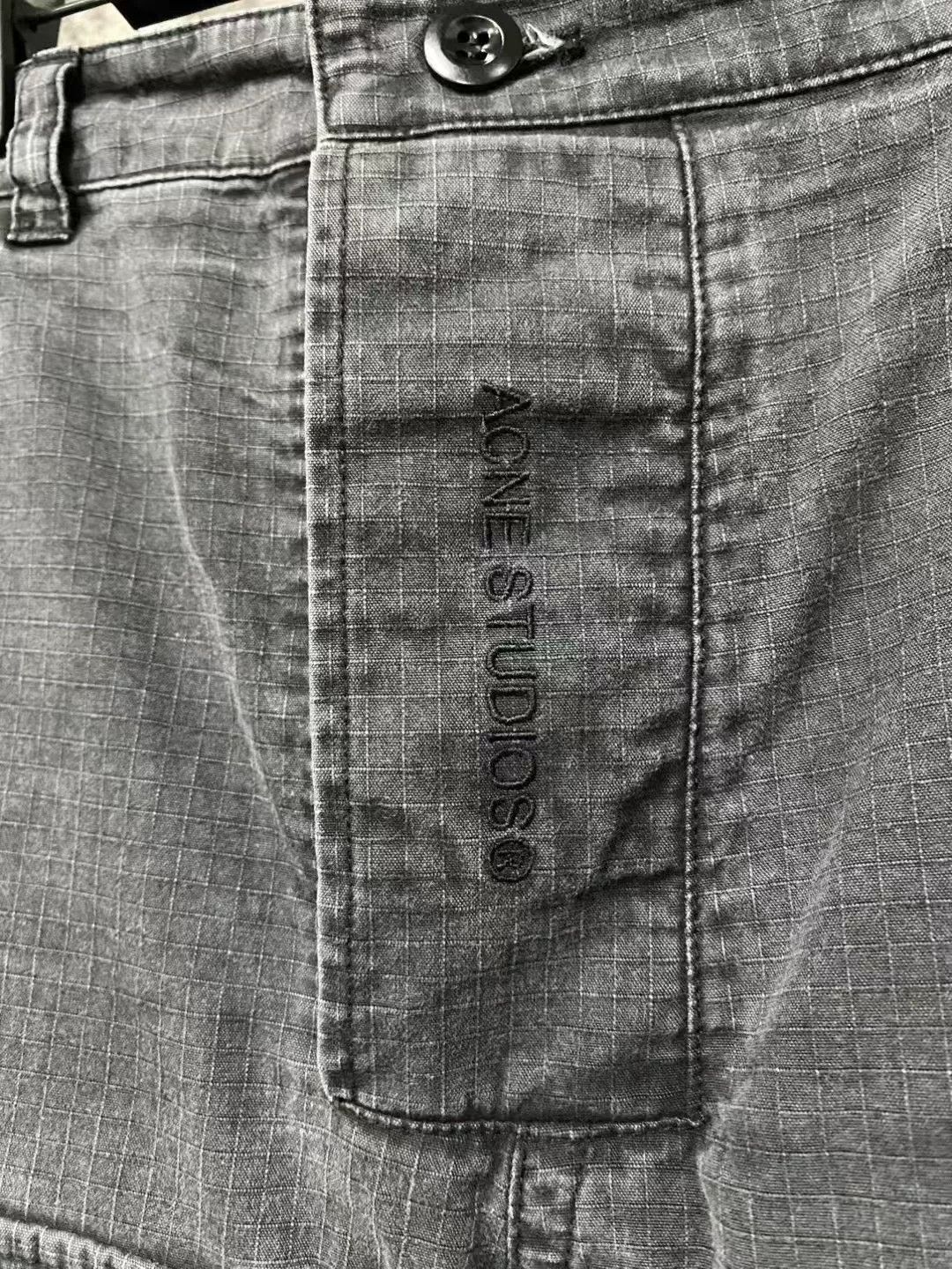 Acne Studios Acne Studios Black Denim Convertible Cargo Pants Size US 30 / EU 46 - 6 Thumbnail