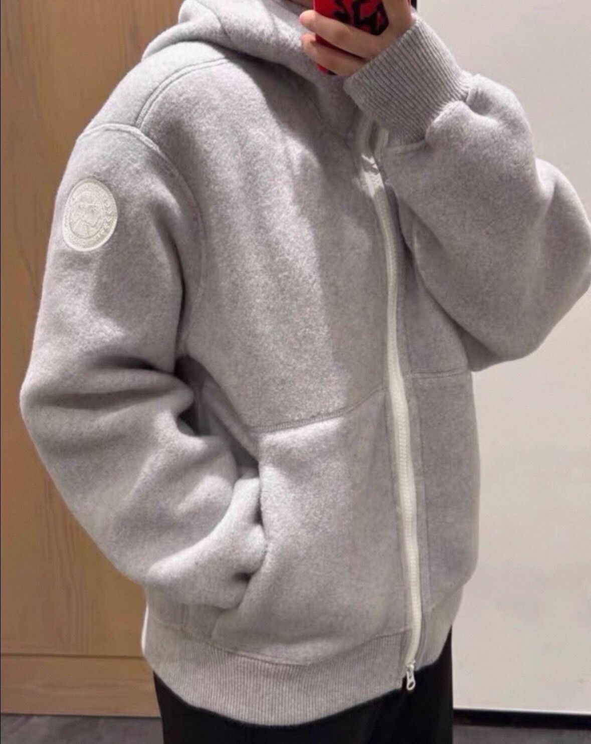 Canada Goose Canada Goose Chilliwack White Label Wool Fleece Jacket Size US XL / EU 56 / 4 - 7 Thumbnail