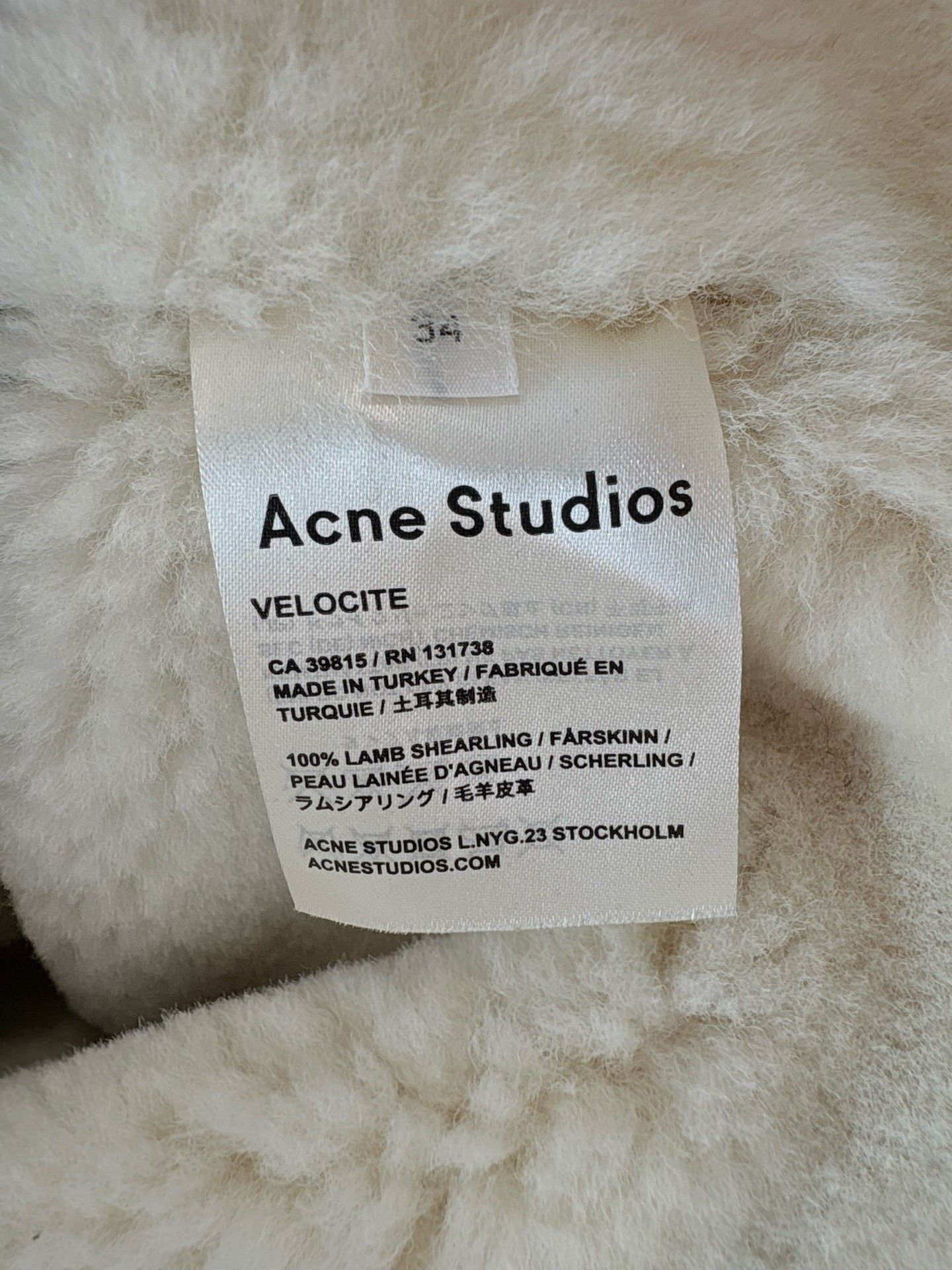 Acne Studios Acne Studios Shearling Moto Jacket Size XXS / US 00 / IT 34 - 6 Thumbnail
