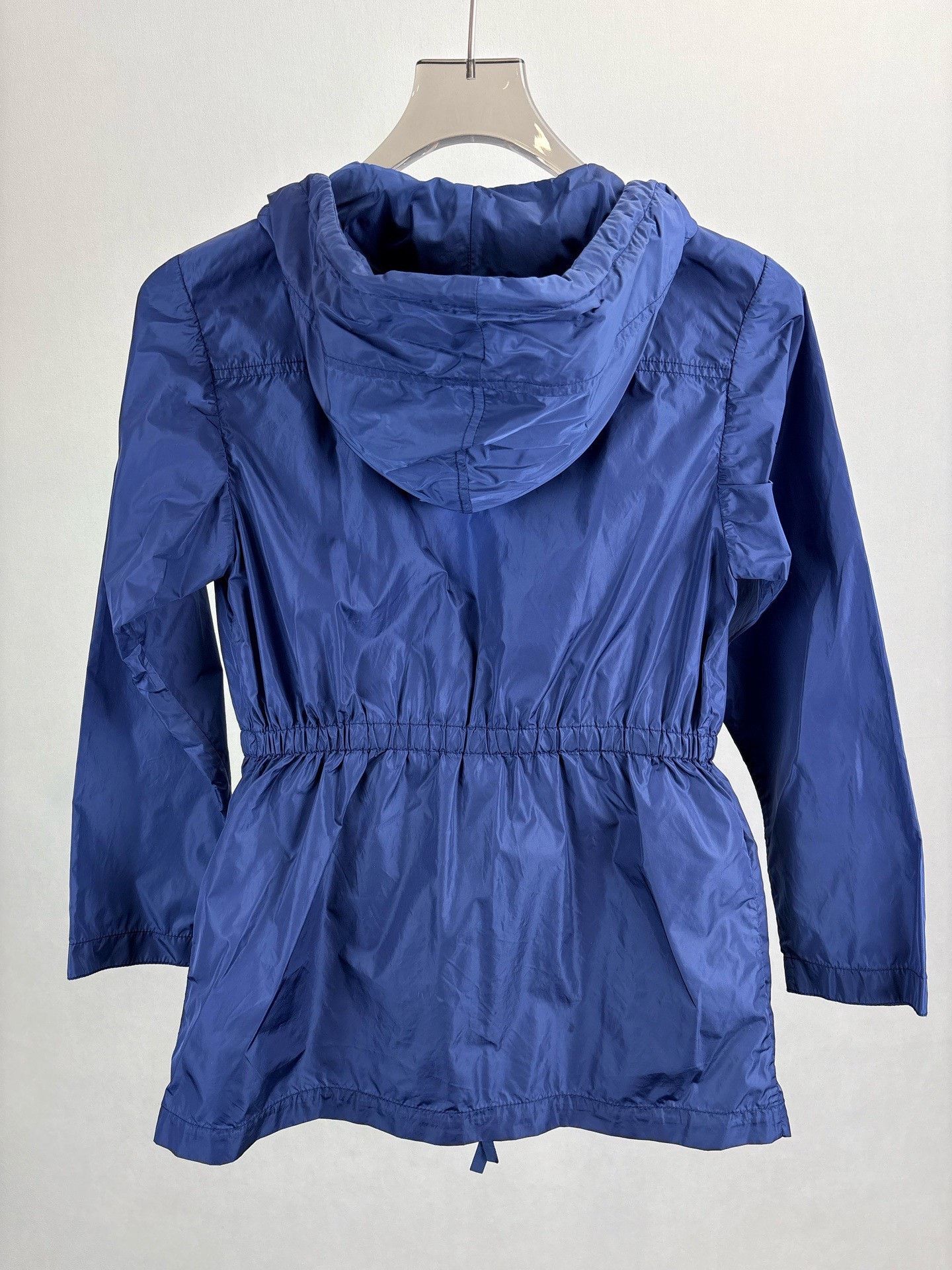 Prada Prada Triangle Logo Blue Nylon Jacket Size XS / US 0-2 / IT 36-38 - 2 Thumbnail