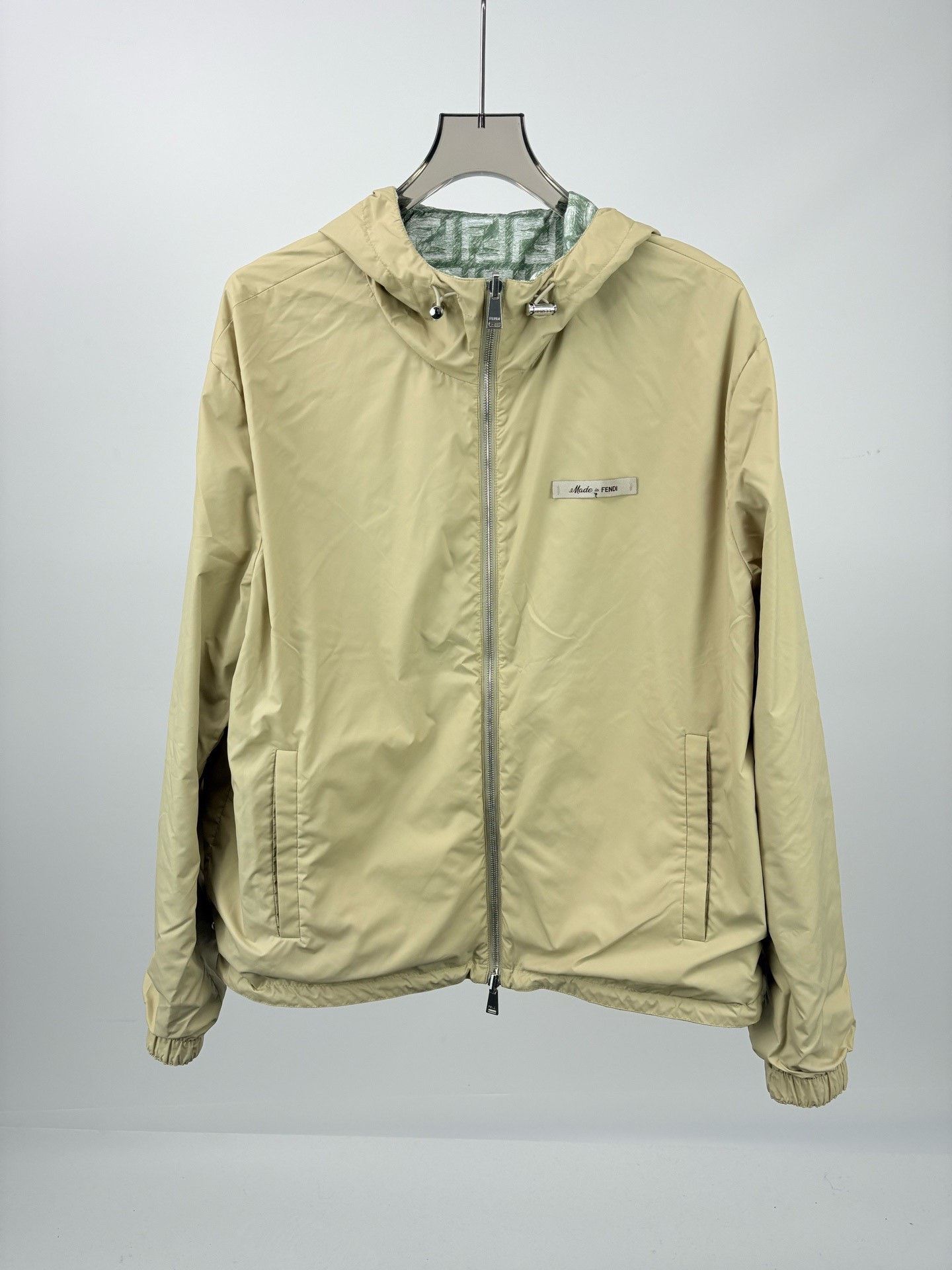 Fendi FENDI Double F All-Over Logo Reversible Hooded Jacket Size US L / EU 52-54 / 3 - 3 Thumbnail