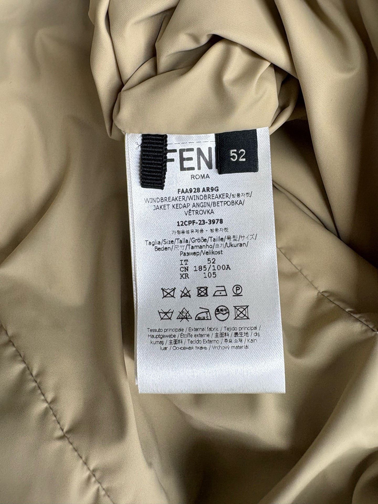 Fendi FENDI Double F All-Over Logo Reversible Hooded Jacket Size US L / EU 52-54 / 3 - 7 Thumbnail