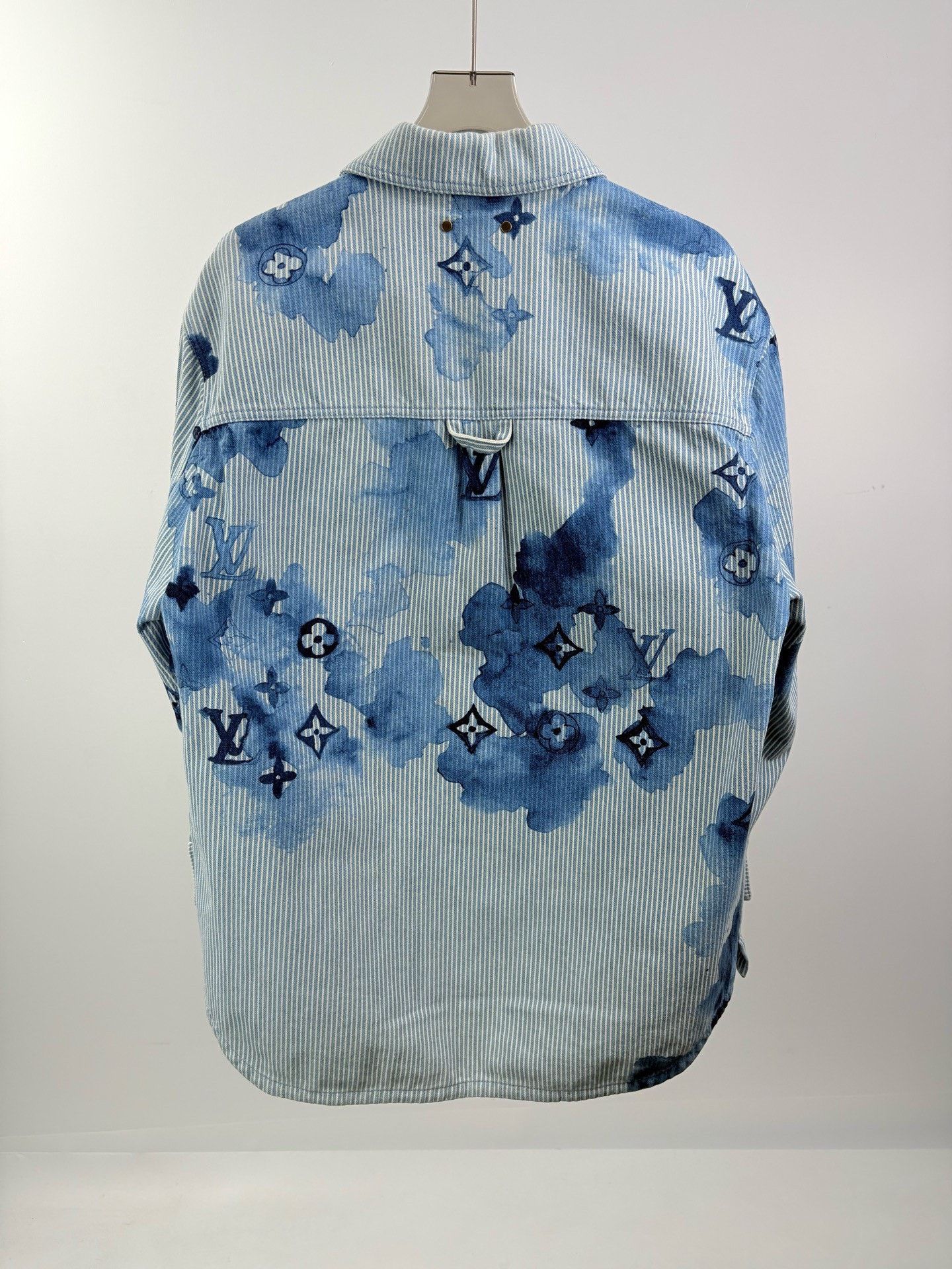 Louis Vuitton Louis Vuitton Ink Render Denim Shirt Jacket Size US M / EU 48-50 / 2 - 2 Thumbnail