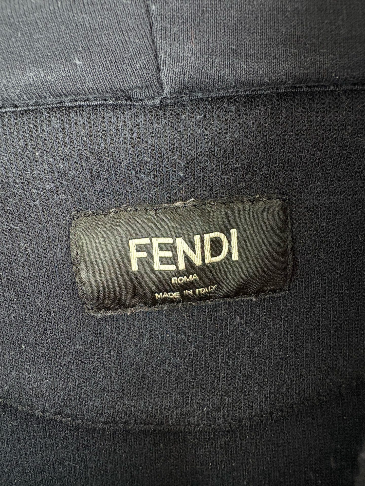 Fendi FENDI Double F Logo Crewneck Hoodie Size US S / EU 44-46 / 1 - 4 Thumbnail