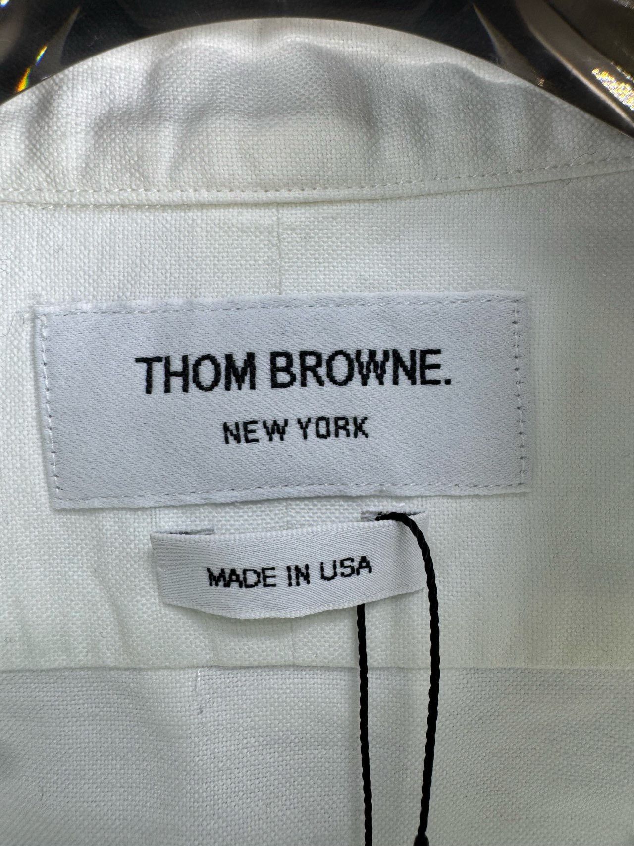 Thom Browne THOM BROWNE TB Whale Embroidery Shirt Size US M / EU 48-50 / 2 - 4 Thumbnail