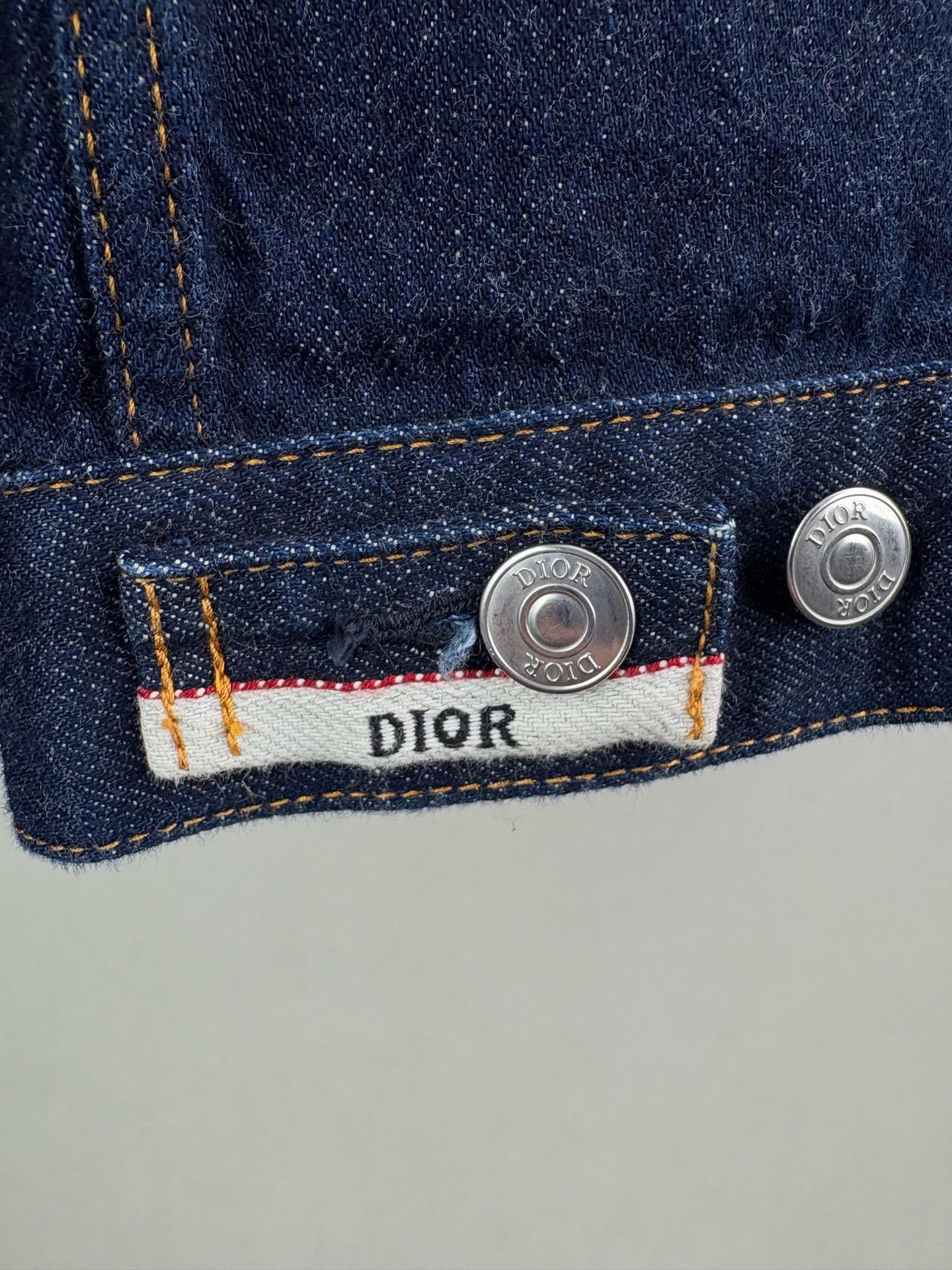 Dior DIOR Saddle Pocket Denim Jacket 46 Size US S / EU 44-46 / 1 - 4 Thumbnail