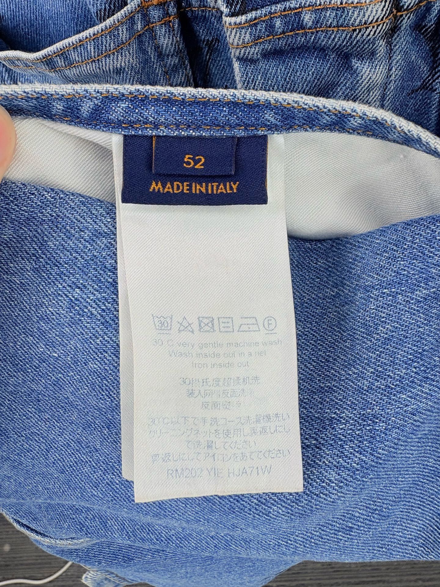 Louis Vuitton Louis Vuitton Gradient Monogram Denim Jacket Size XXL / US 16-18 / IT 52-54 - 4 Thumbnail