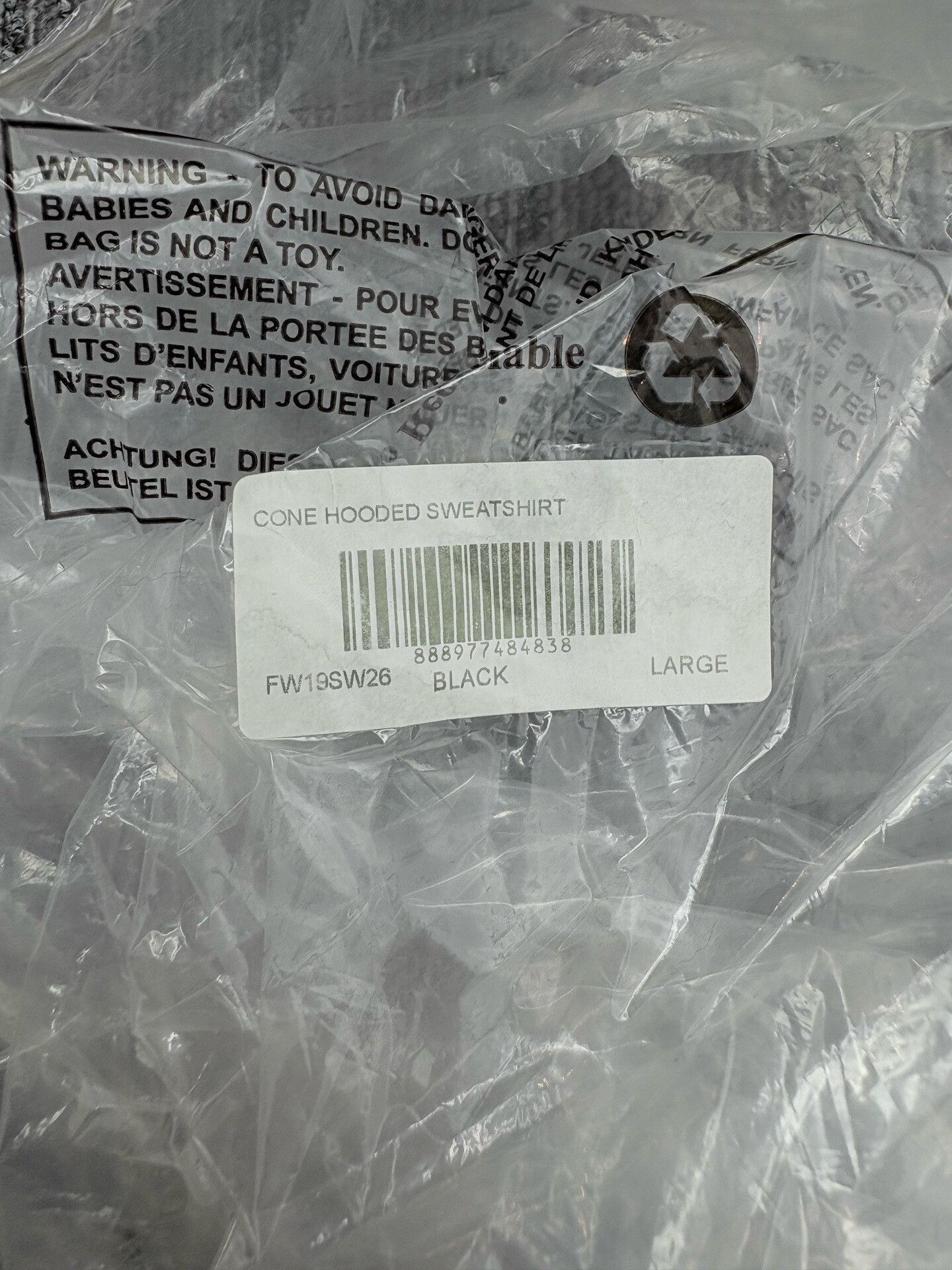 Supreme SUPREME Roadblock Pattern Hoodie Size US L / EU 52-54 / 3 - 5 Thumbnail