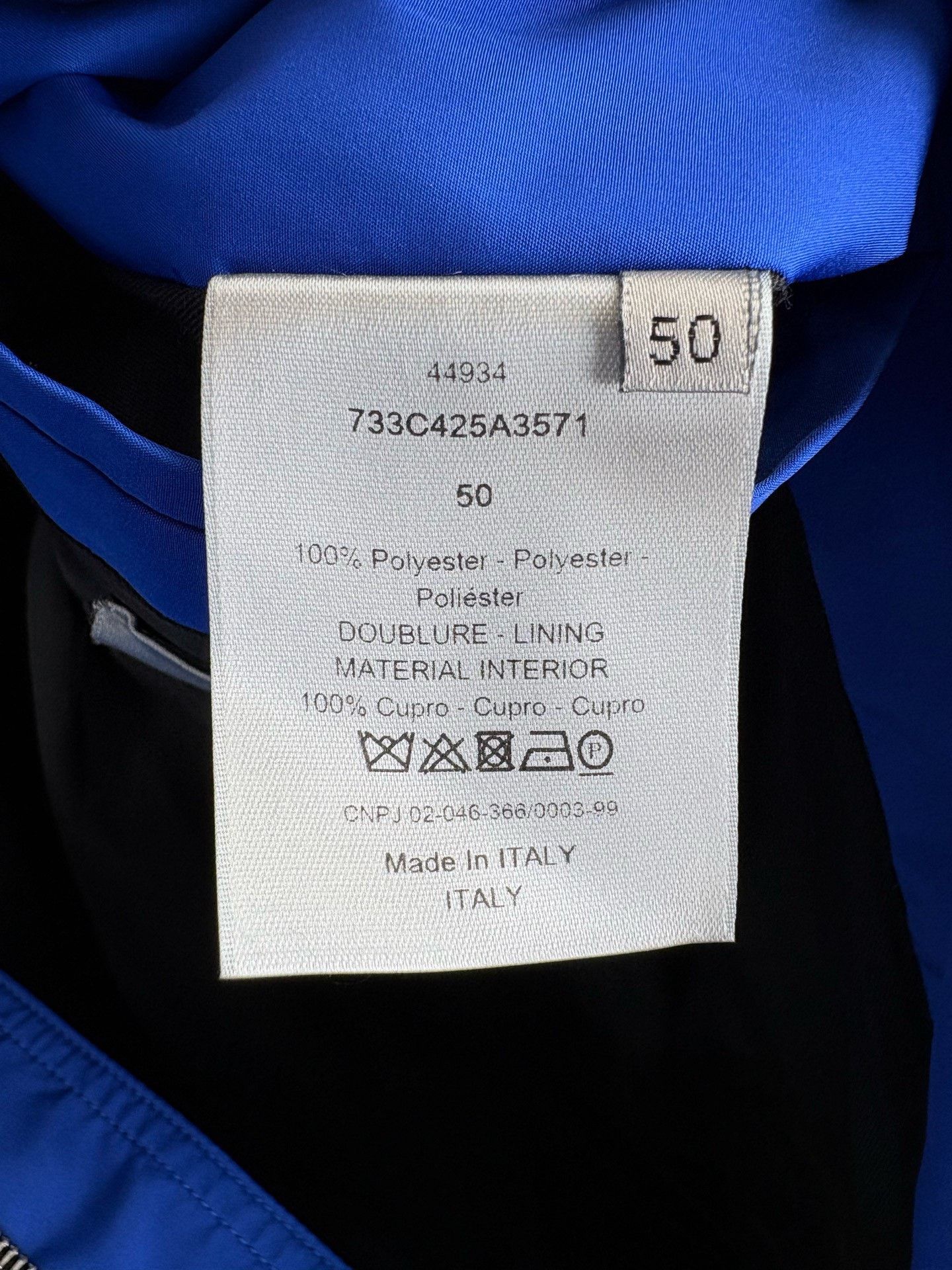 Dior DIOR Blue Aviator Jacket Size US M / EU 48-50 / 2 - 5 Thumbnail