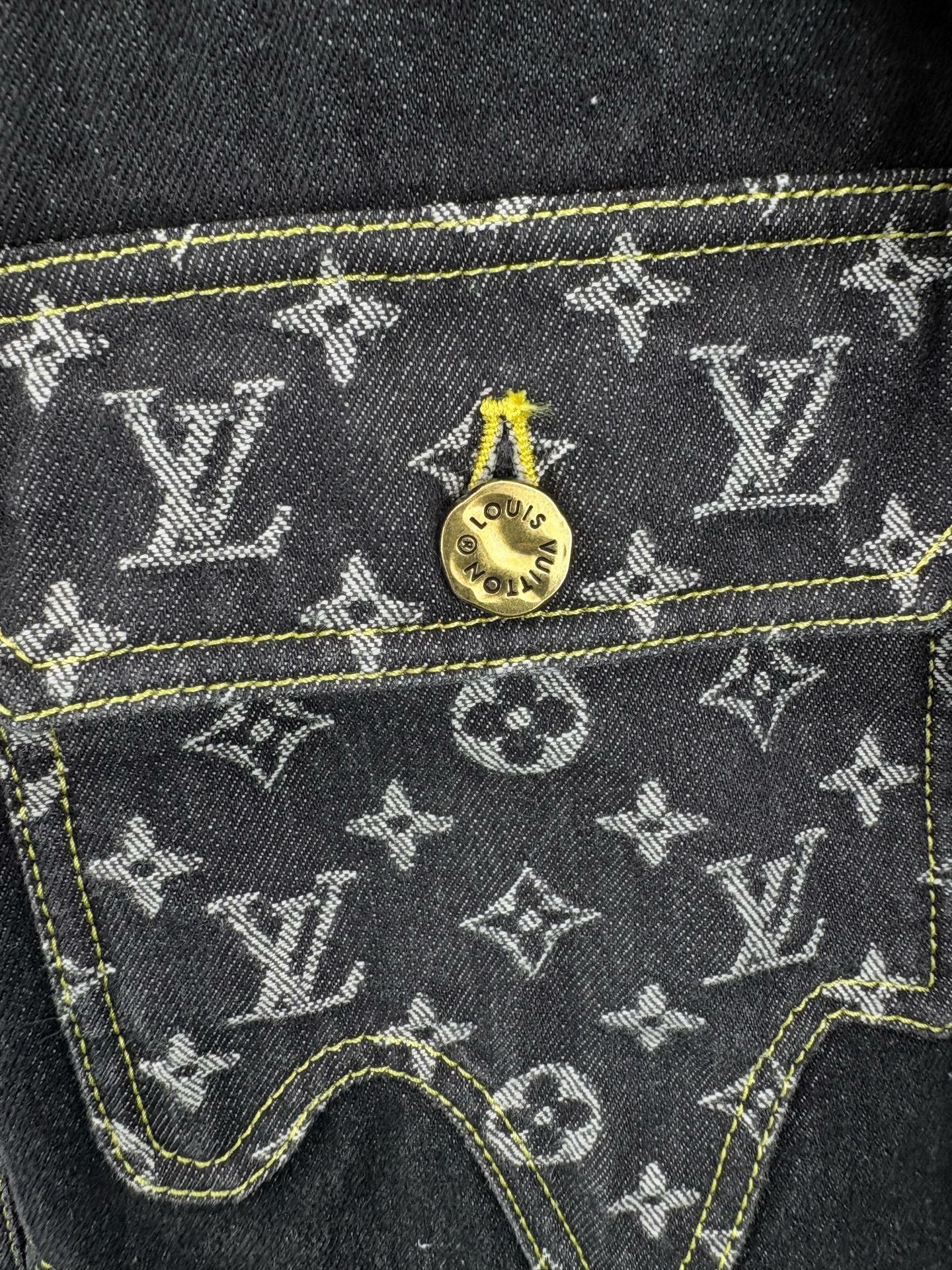 Louis Vuitton Louis Vuitton LV Nigo Denim Jacket Size US M / EU 48-50 / 2 - 3 Thumbnail