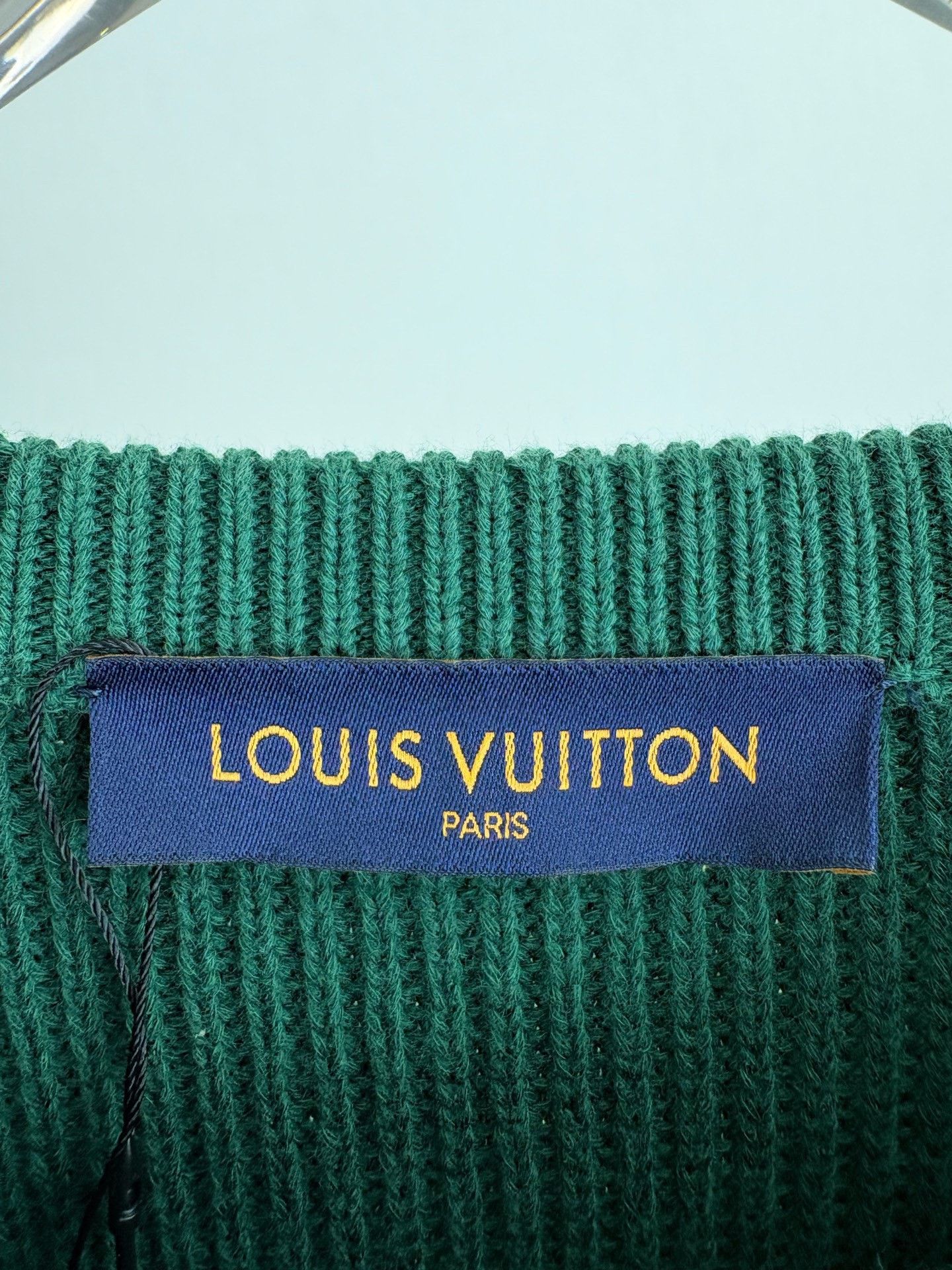 Louis Vuitton Louis Vuitton Tri-Color Striped Knit Sweater Size US XL / EU 56 / 4 - 4 Thumbnail